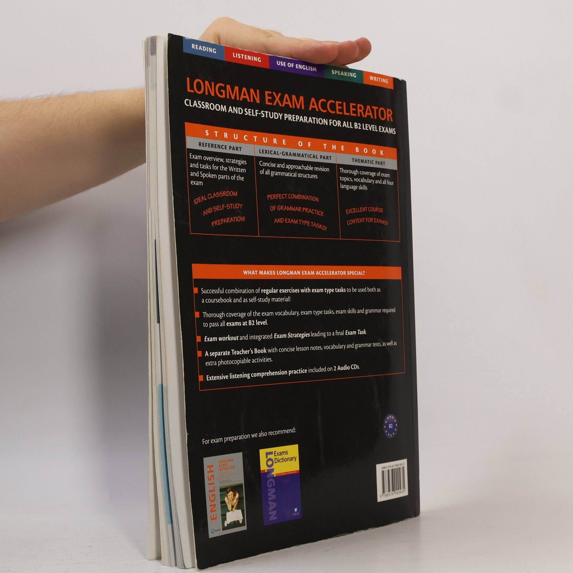 Bob Hastings Longman exam accelerator: classroom and self-study preparation for all B2 level exams
