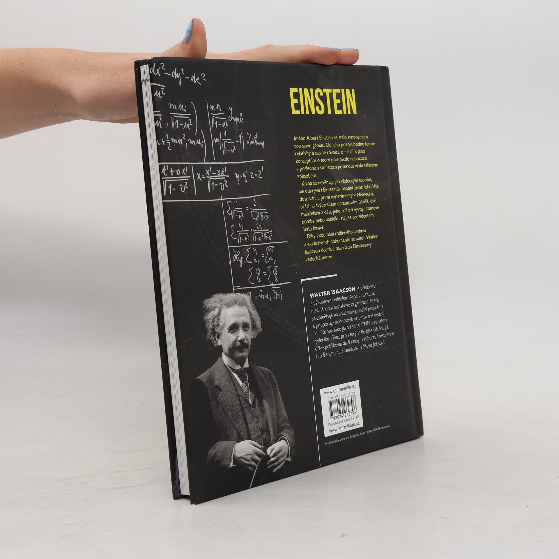 Walter Isaacson Einstein. Člověk, génius a teorie relativity