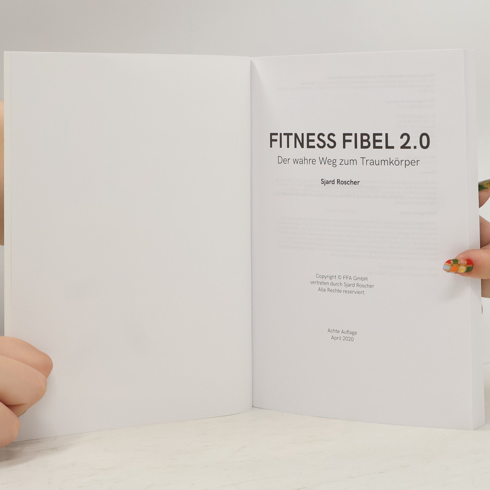 Sjard Roscher Die Fitness Fibel 2.0
