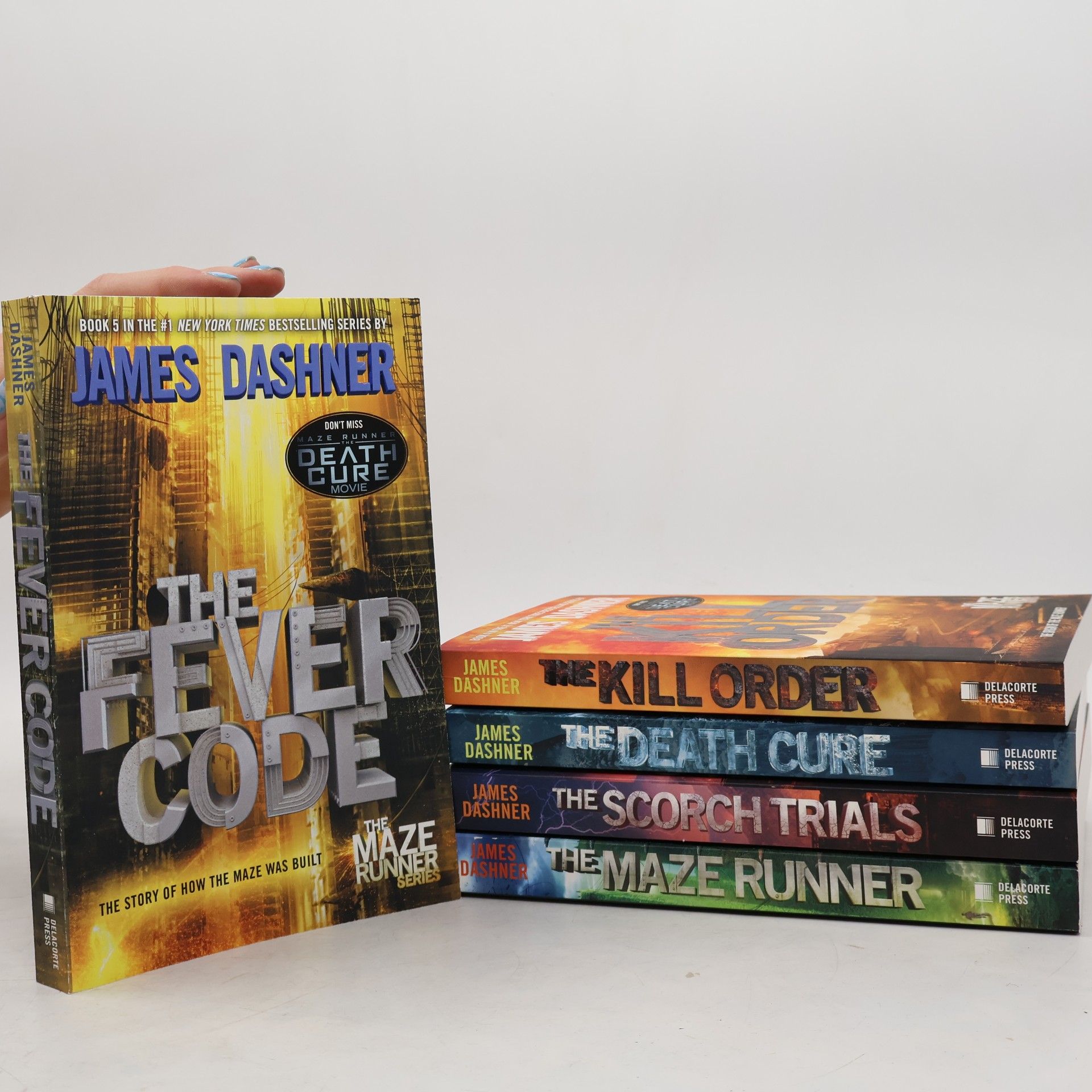James Dashner The Maze Runner Series. The Maze Runner. The Scorch Trials. The Death Cure. The Kill Order. The Fever Code (5 Books in a Box, Complete)