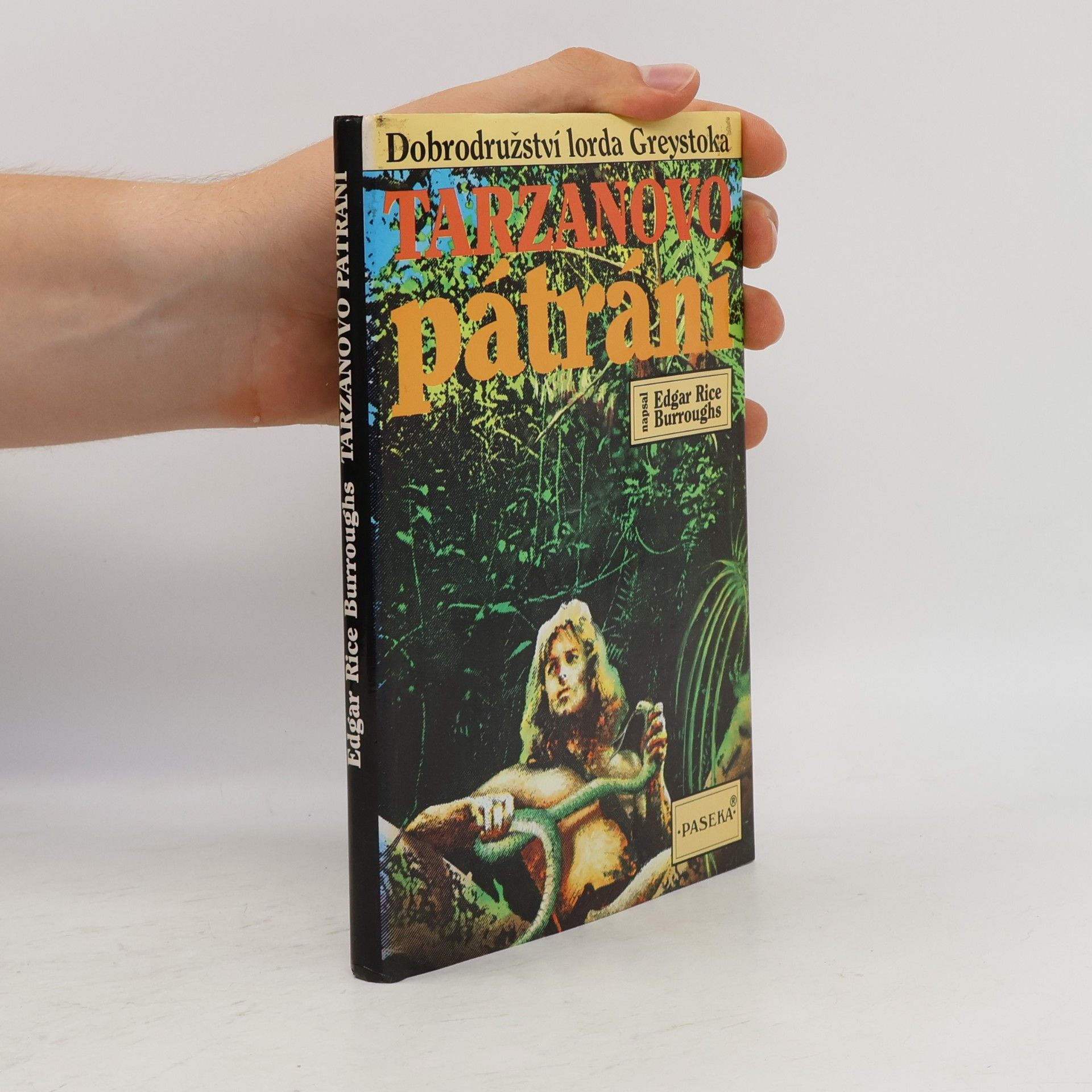 Edgar Rice Burrroughs Tarzanovo pátrání