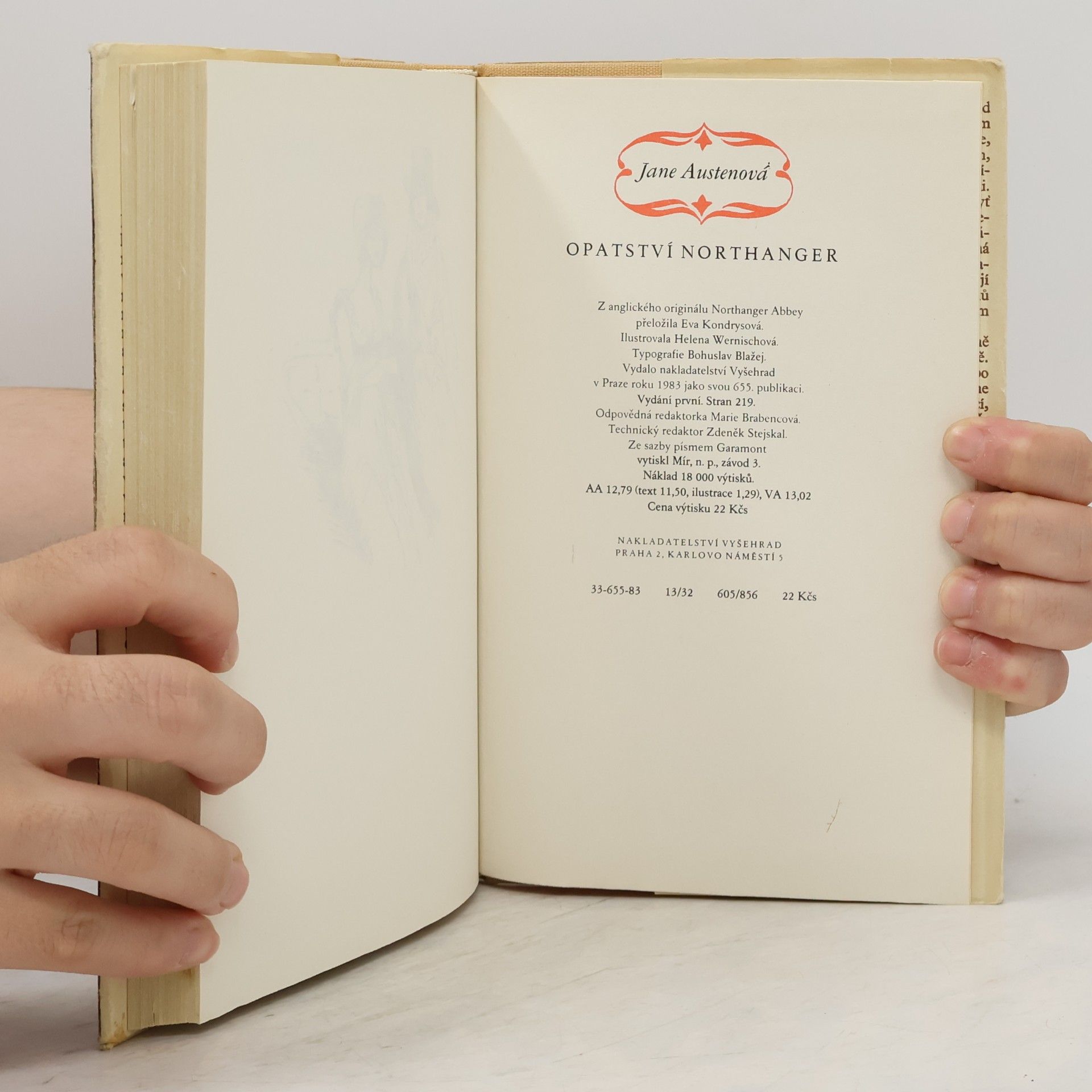 Jane Austen Opatství Northanger