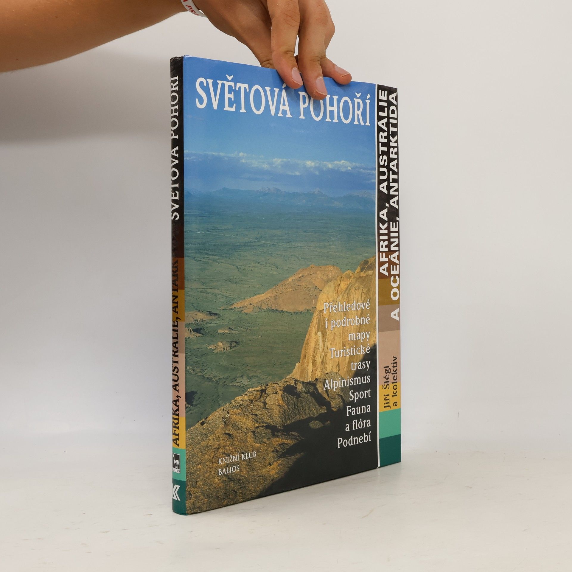 Světová pohoří. Afrika, Austrálie a Oceánie, Antarktida
