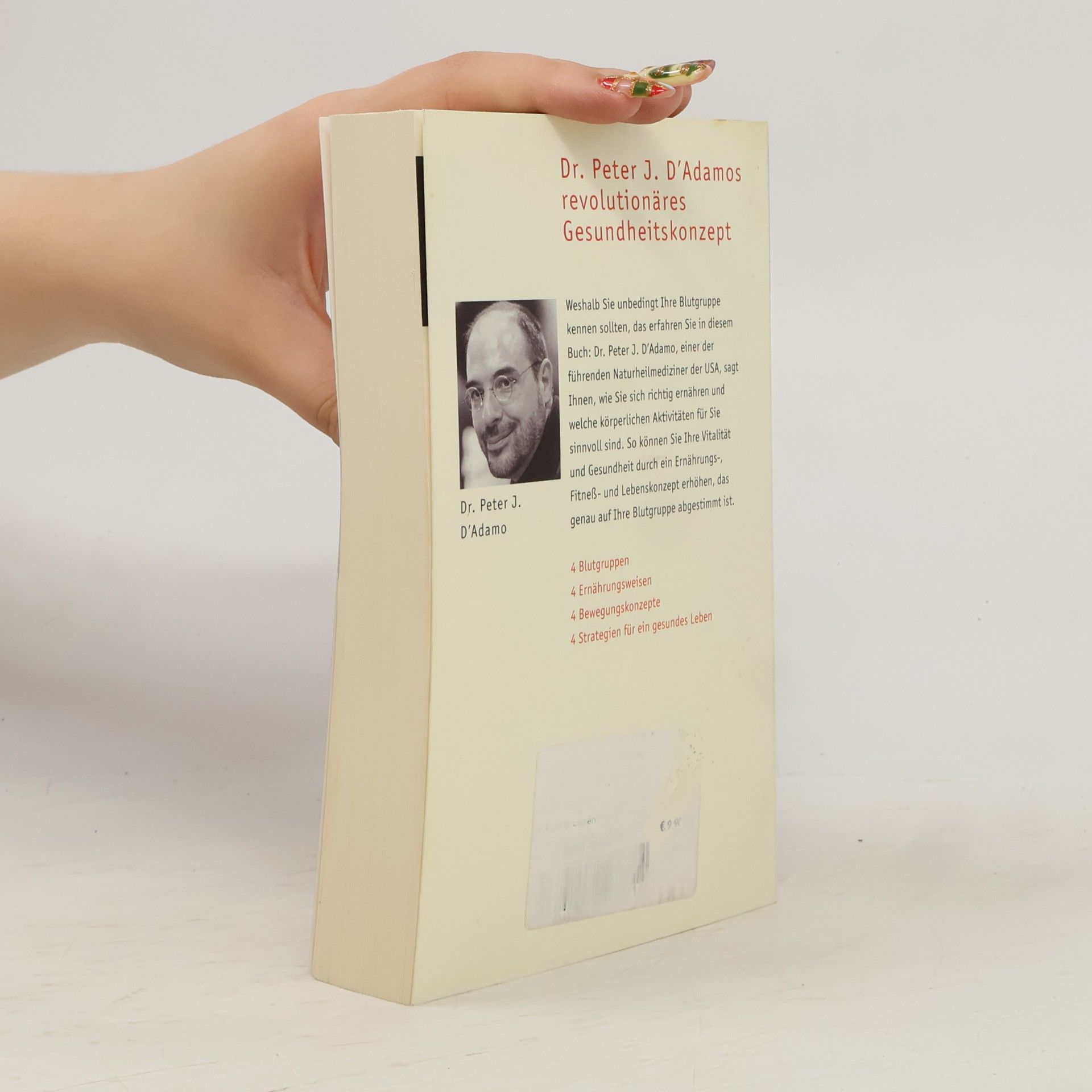 Peter J. D'Adamo 4 Blutgruppen