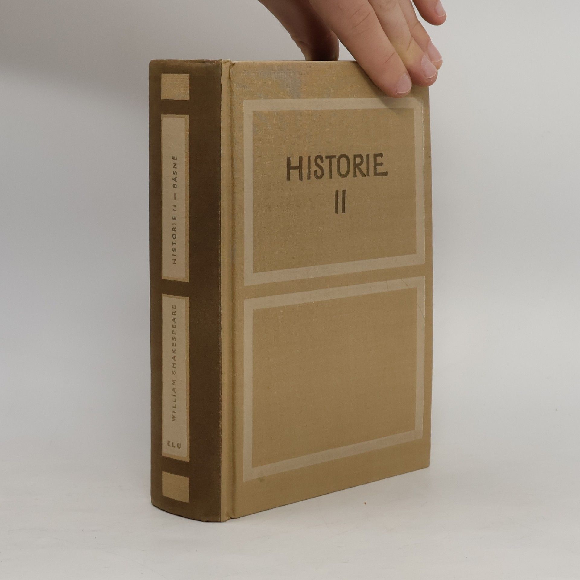 William Shakespeare Historie II. Básně