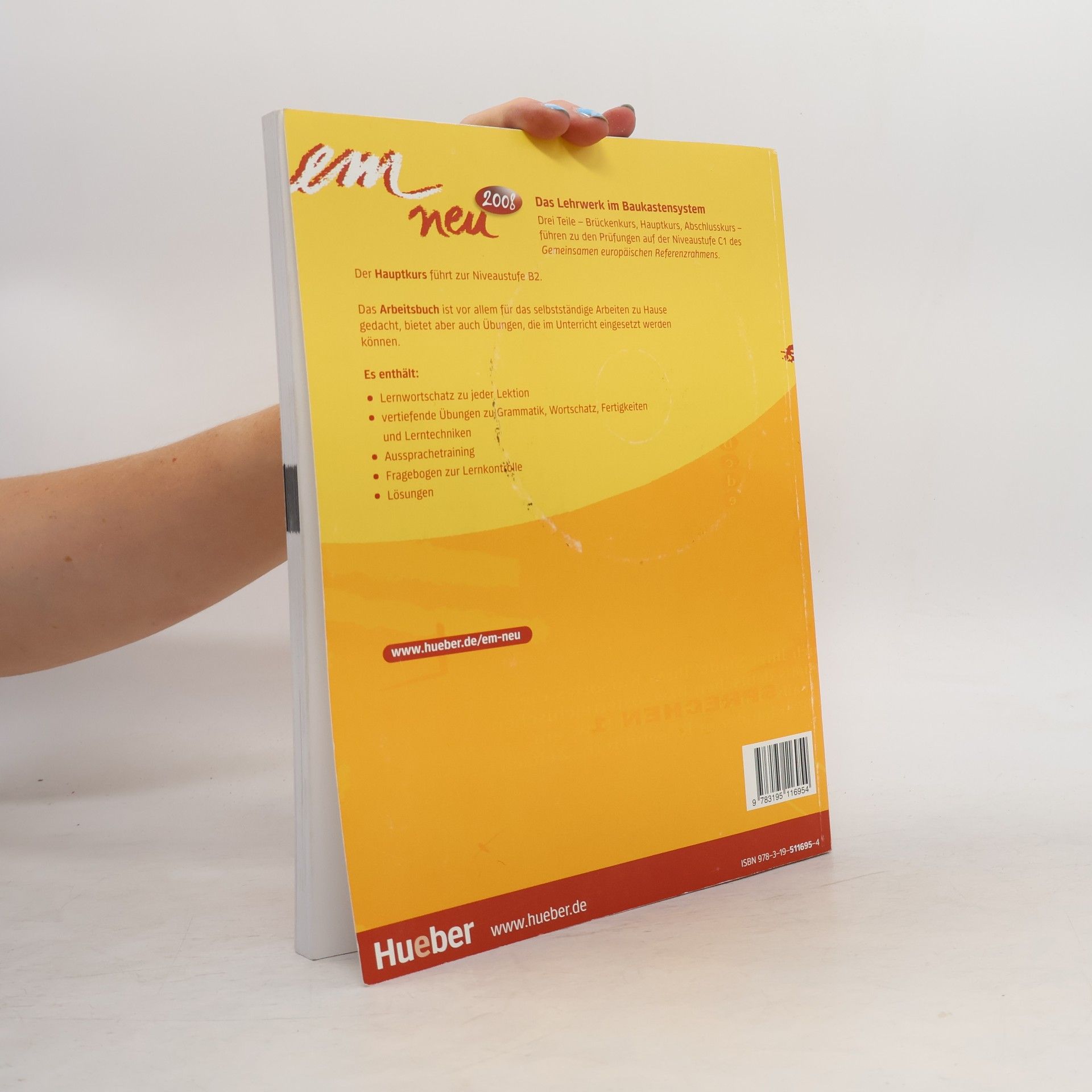 Susanne Schwalb Em neu Hauptkurs : Deutsch als Fremdsprache. Niveaustufe B2, Ausgabe 2008 [Arbeitsbuch]