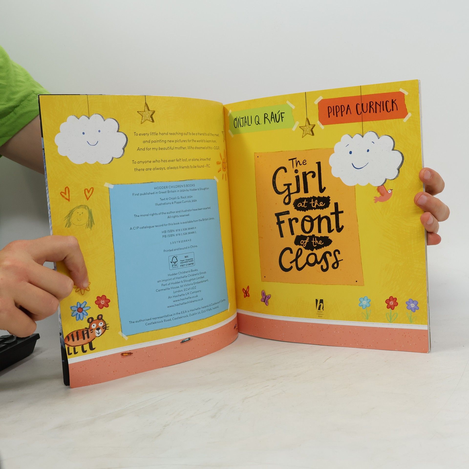 Qnjali Q. Raúf The Girl at the Front of the Class