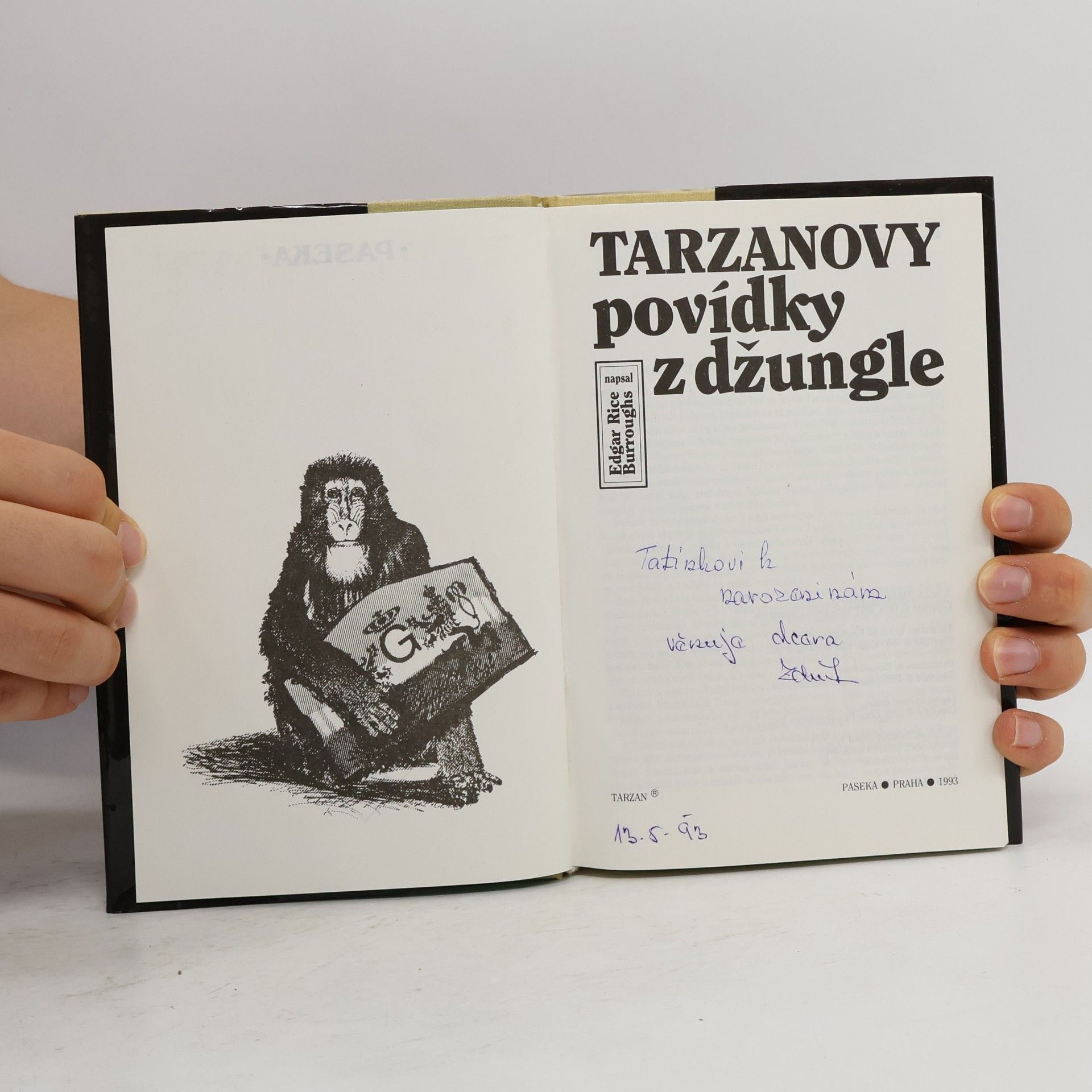 Edgar Rice Burrroughs Tarzanovy povídky z džungle
