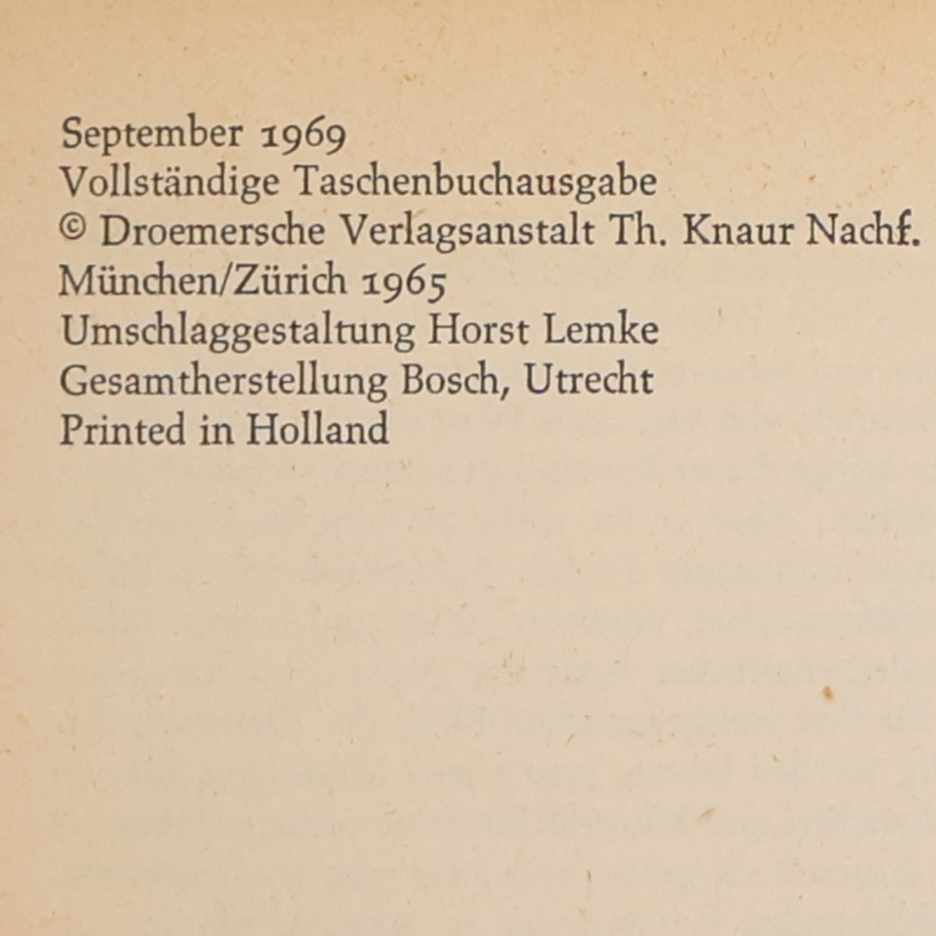 Johannes Mario Simmel Lieb Vaterland magst ruhig sein