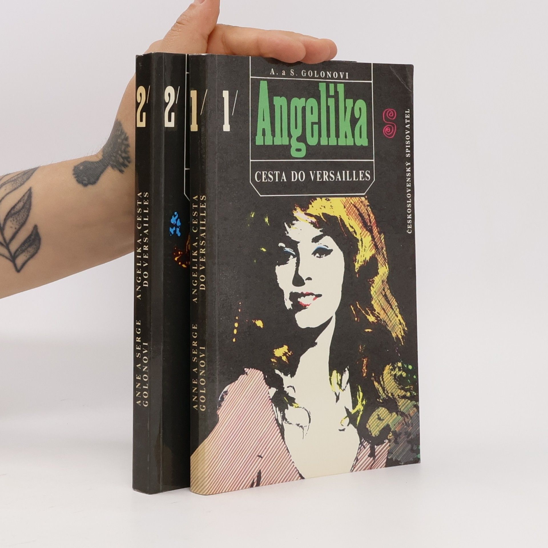Serge Golon Angelika. Cesta do Versailles 1 -2