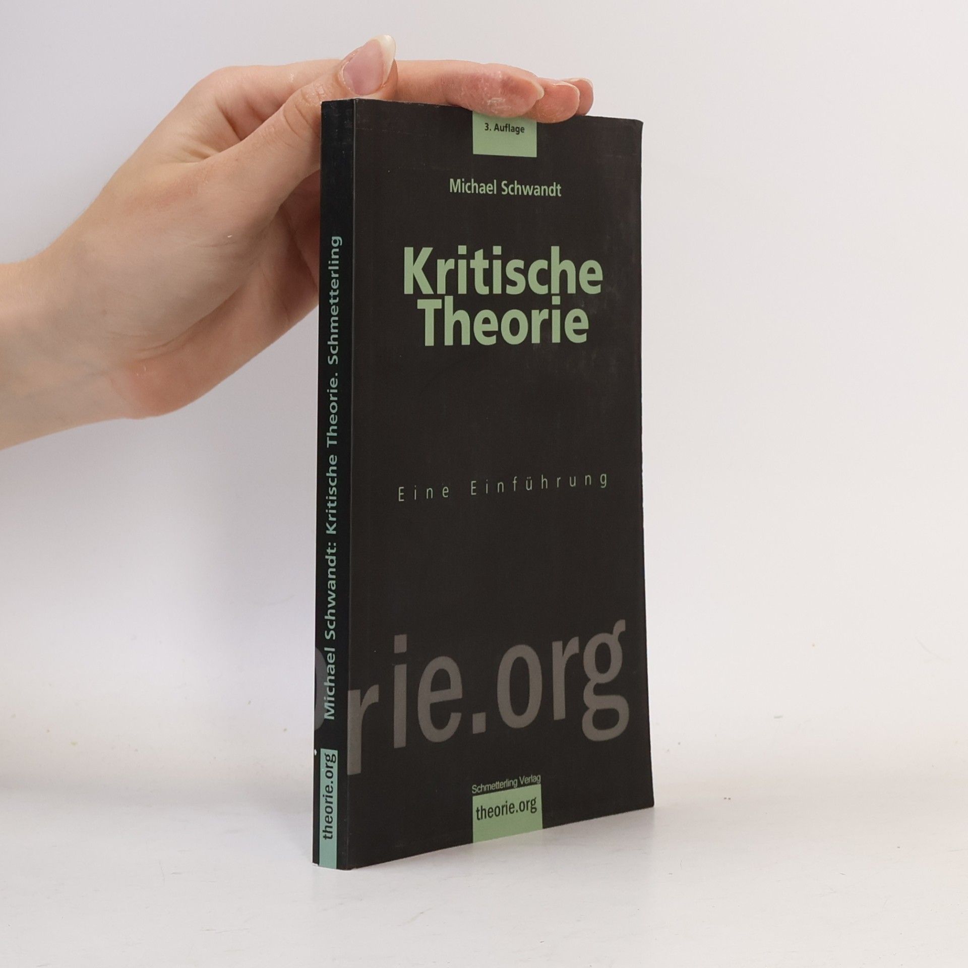 Michael Schwandt Kritische Theorie