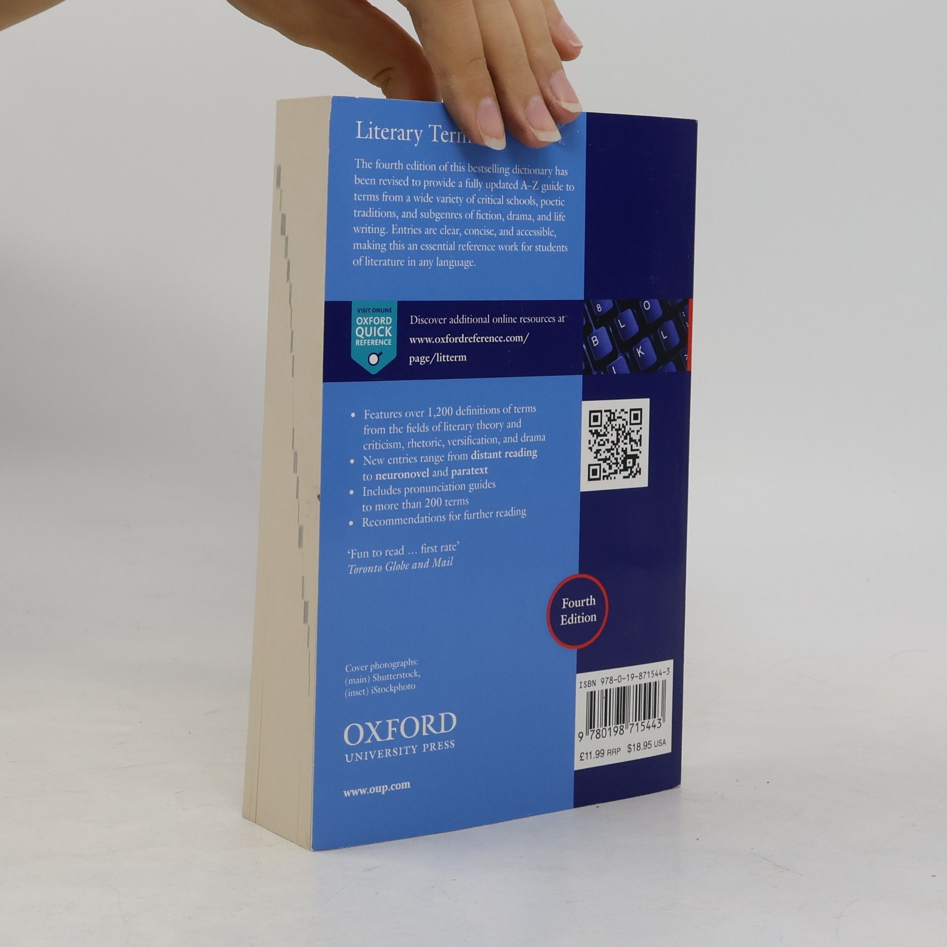 Chris Baldick The Oxford Dictionary of Literary Terms
