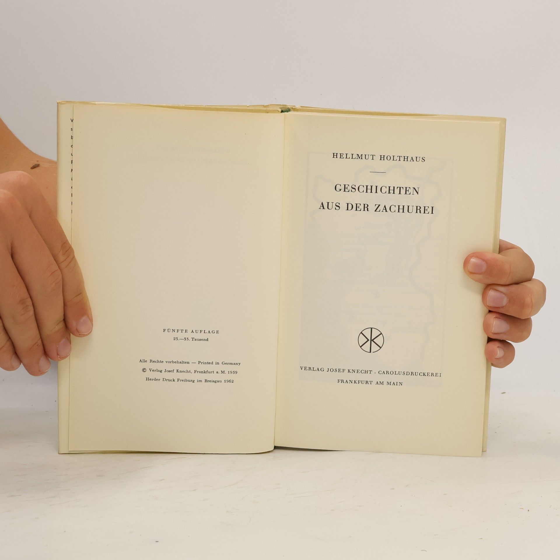 Hellmut Holthaus Geschichten aus der Zachurei