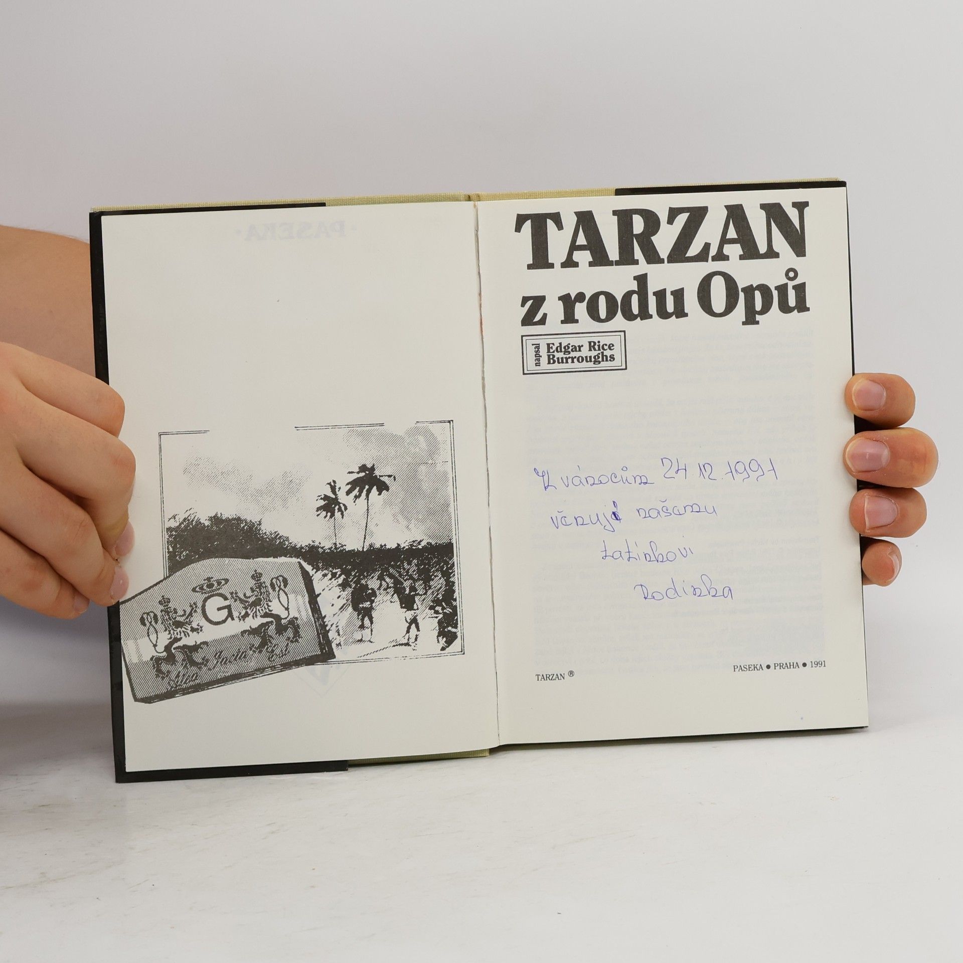 Edgar Rice Burrroughs Tarzan z rodu Opů