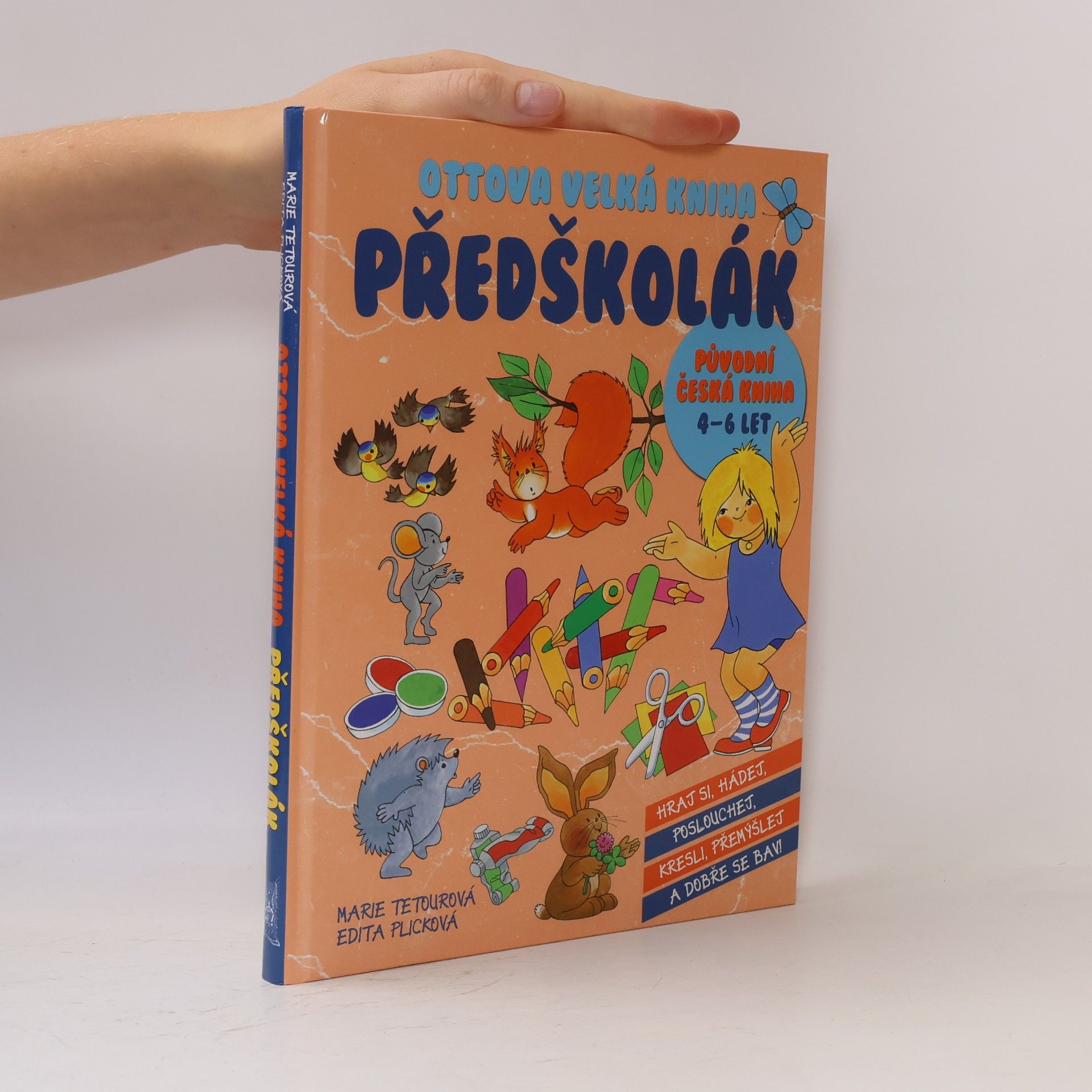 Plicková Edita Ottova velká kniha. Předškolák