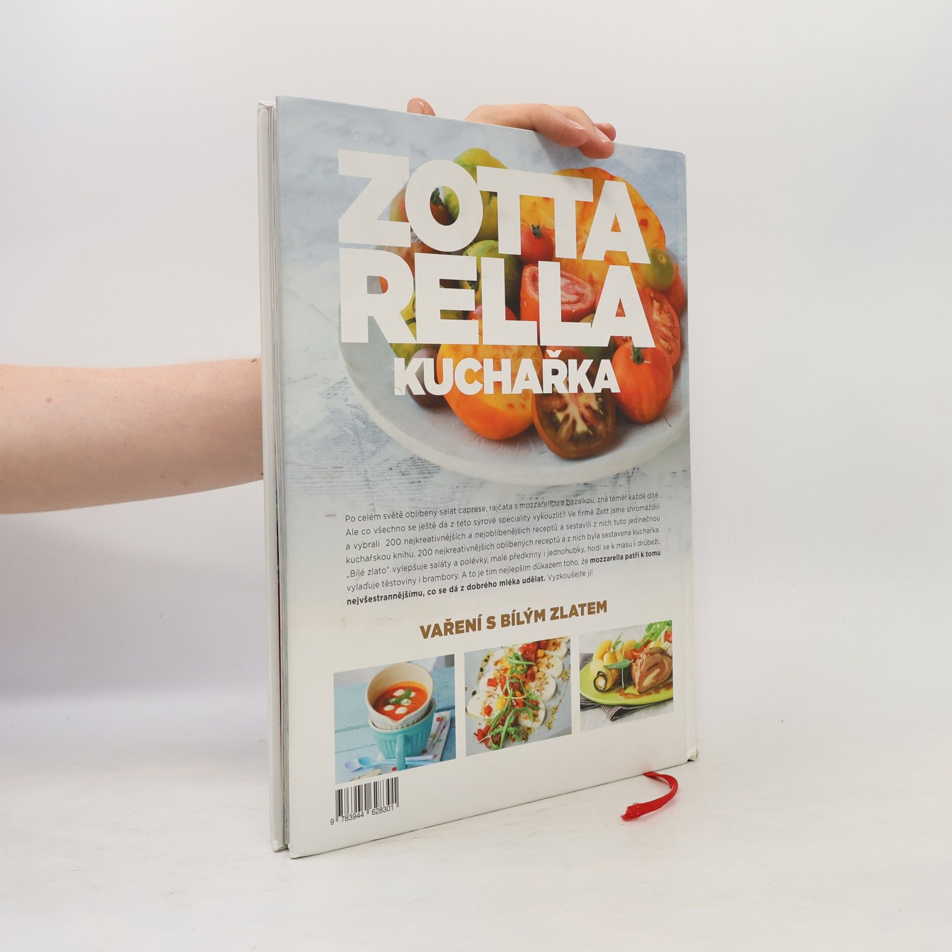 Kolektiv autorů Mozzarella. Kuchařka. Vaření s bílým zlatem