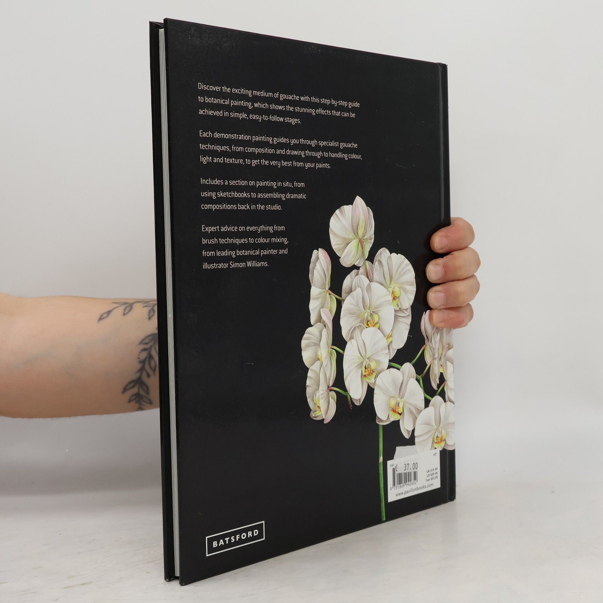 Simon Williams Botanical Painting with Gouache