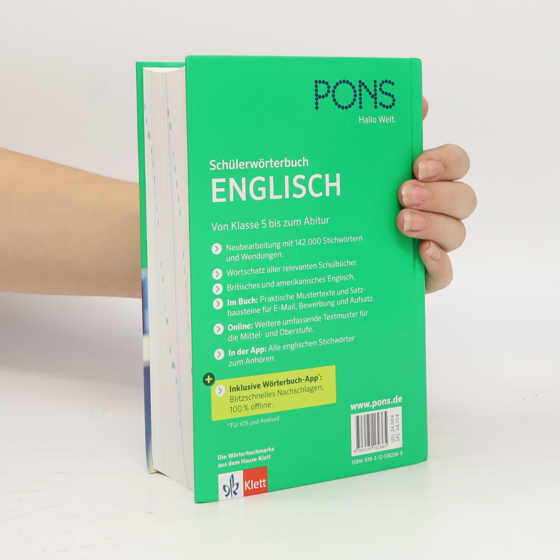 Autores varios PONS Schülerwörterbuch Englisch