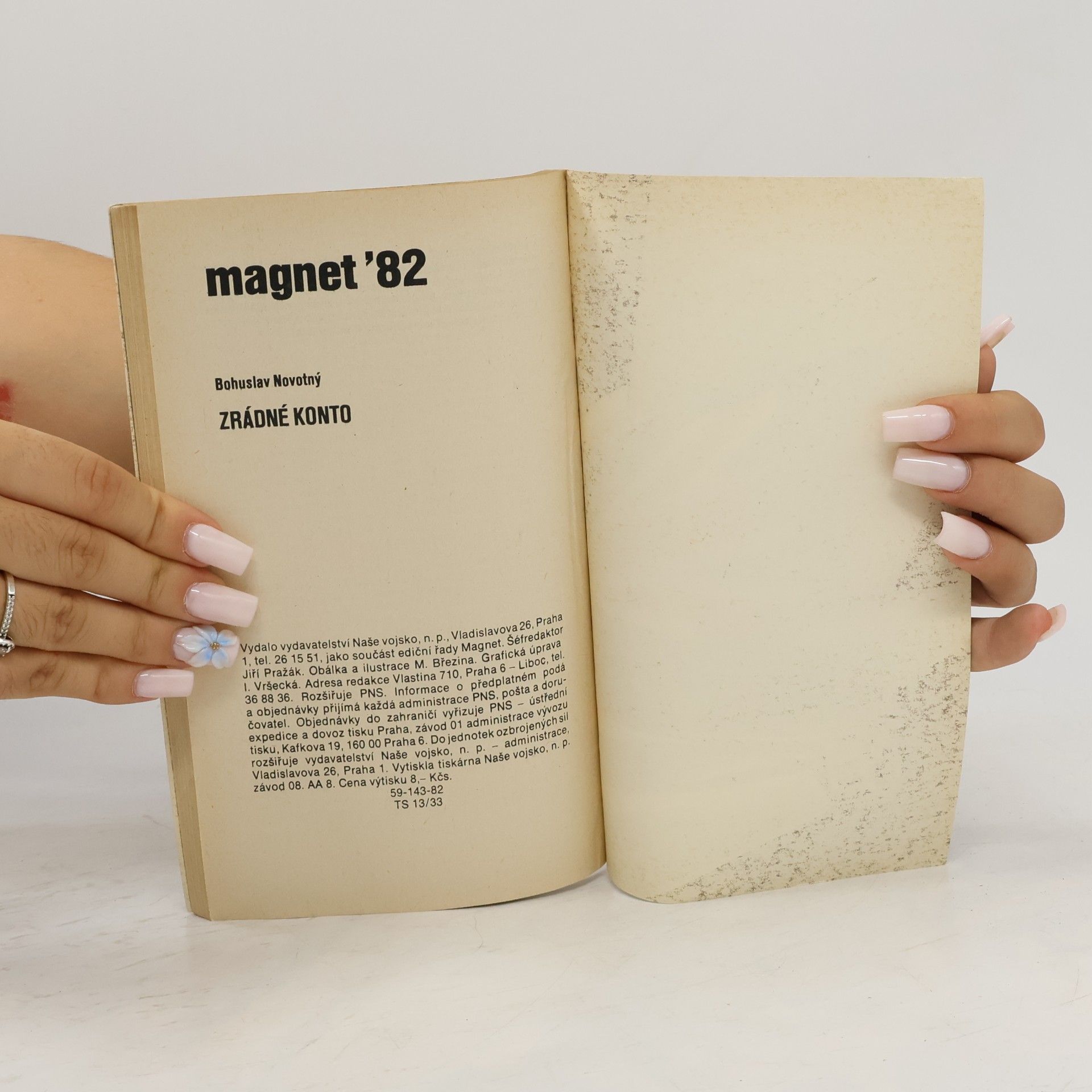 Bohuslav Novotný Magnet 9/82. Zrádné konto