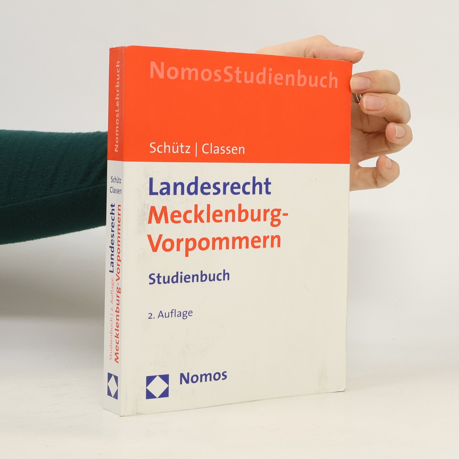 Hans-Joachim Schütz Landesrecht Mecklenburg-Vorpommern