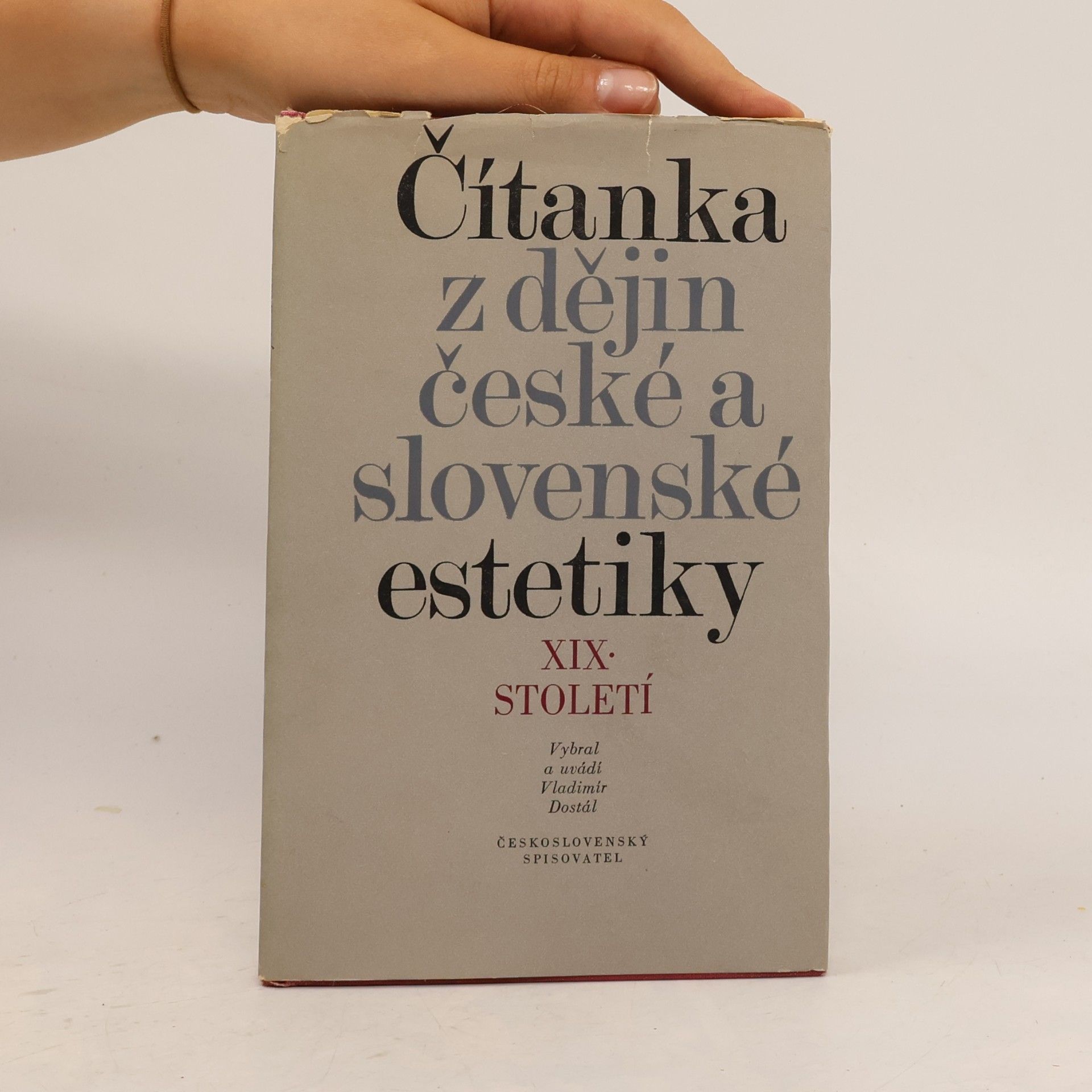 Dostál Vladimír Čítanka z dějin české a slovenské estetiky 19. století