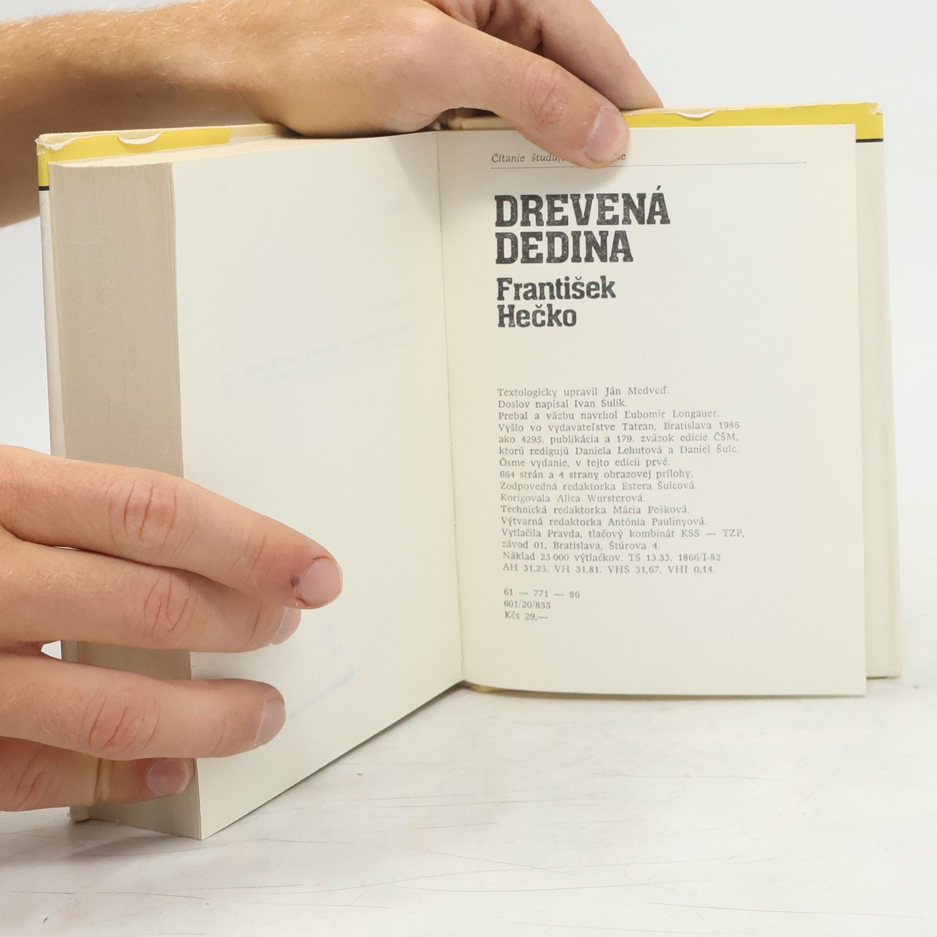 František Hečko Drevená dedina