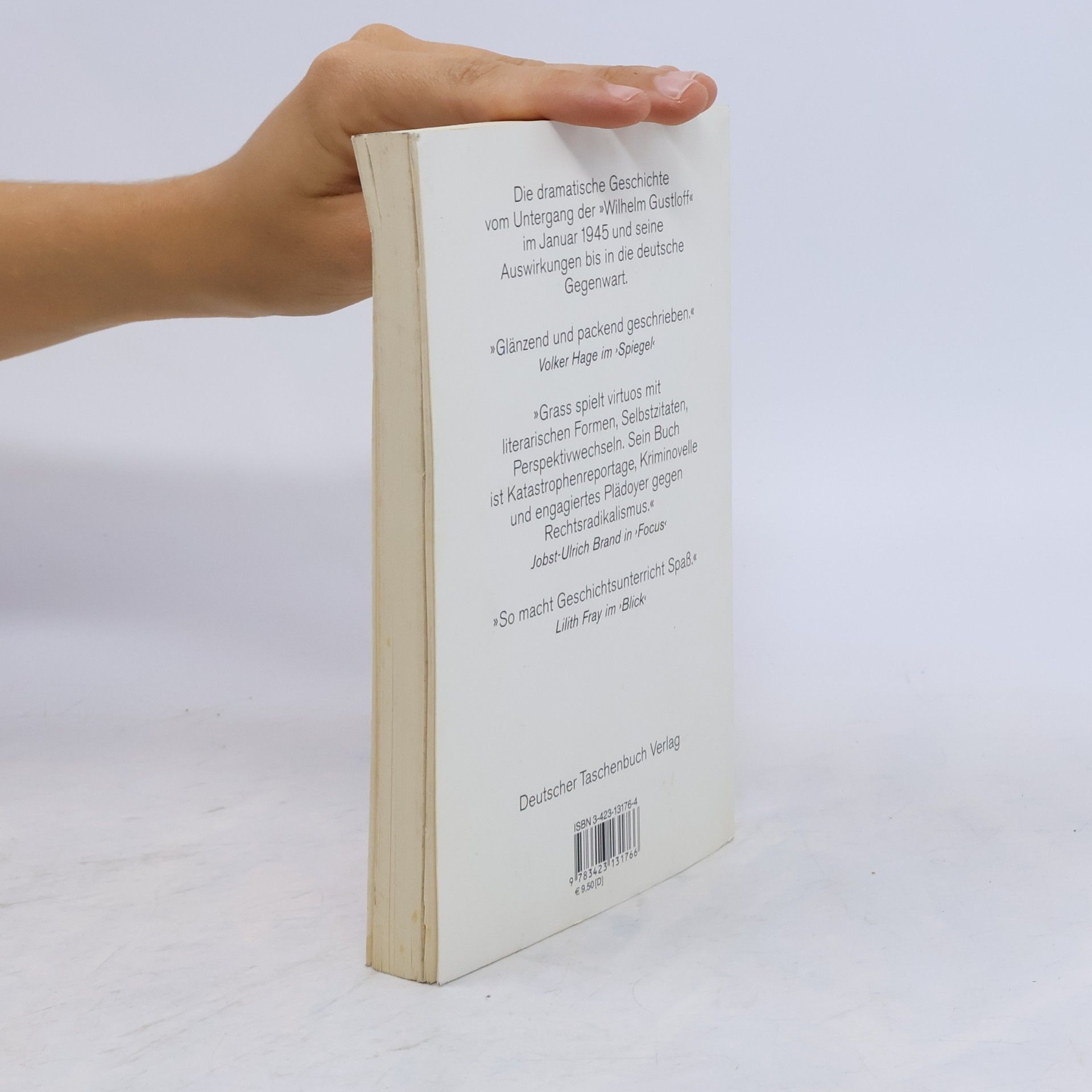 Günter Grass Im Krebsgang : eine Novelle