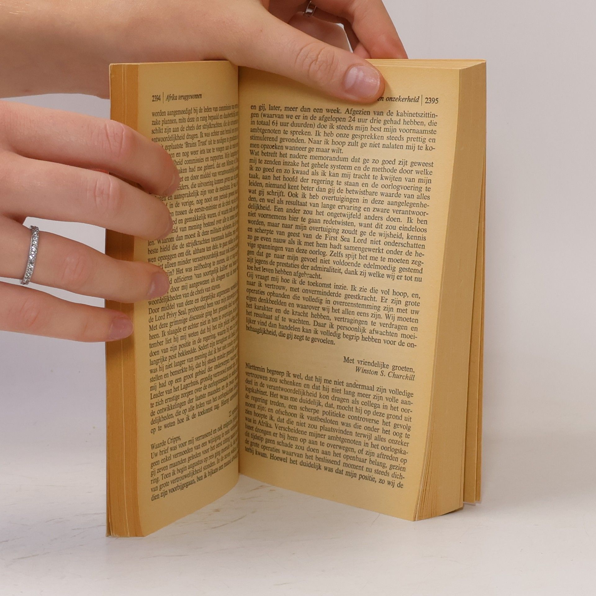Winston S. Churchill Churchills Memoires 8