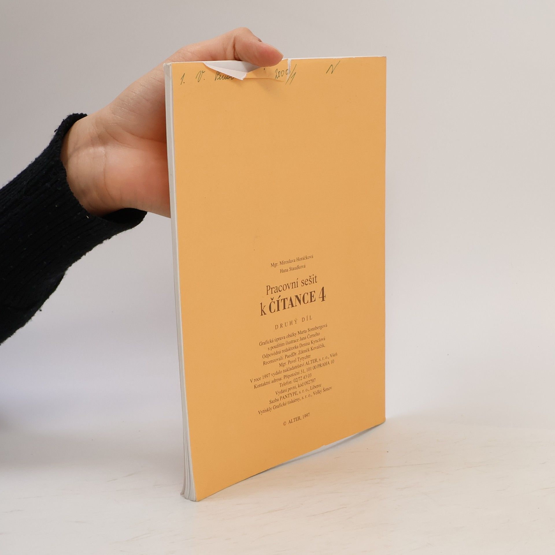 Various authors Pracovní sešit k Čítance 4