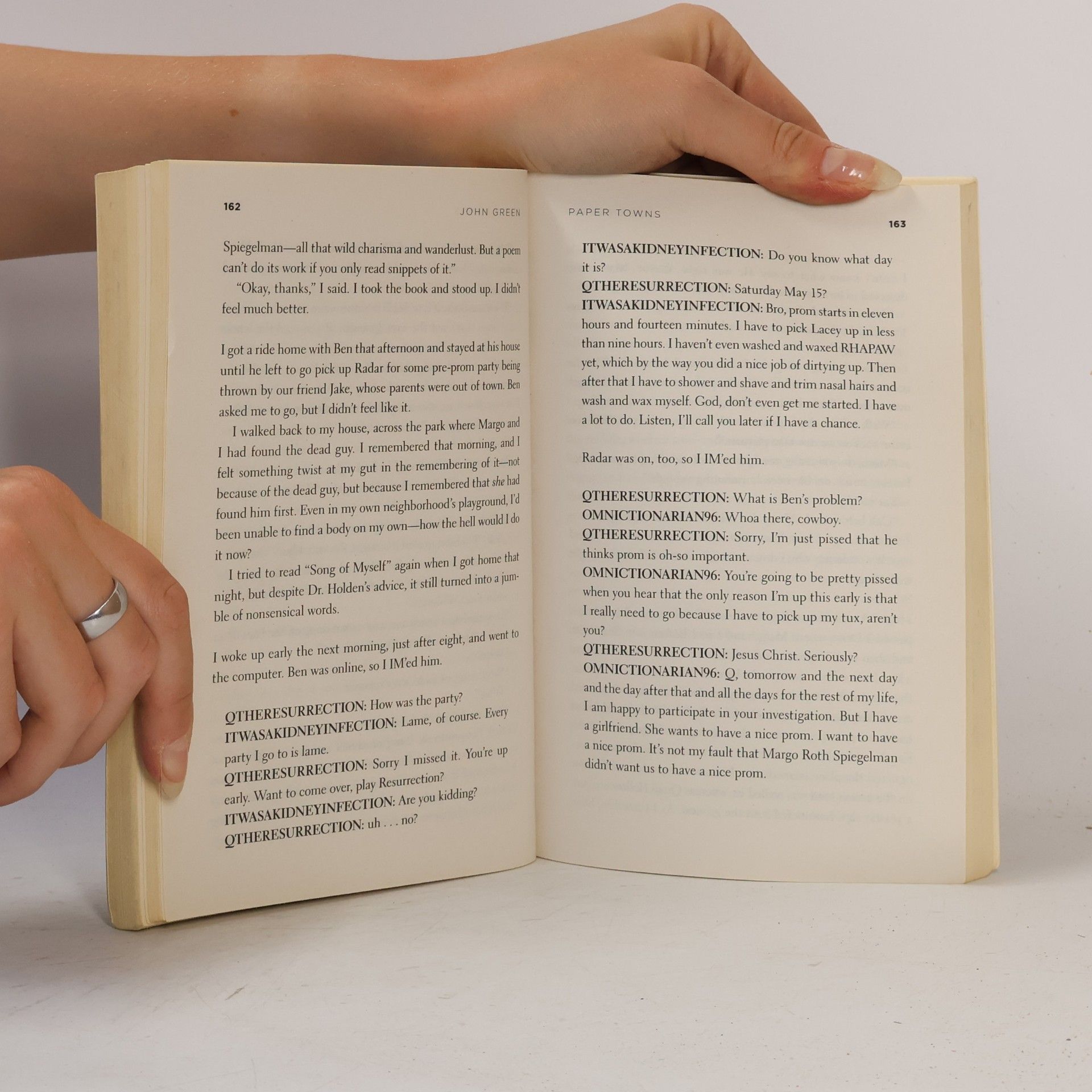 John Green Paper Towns