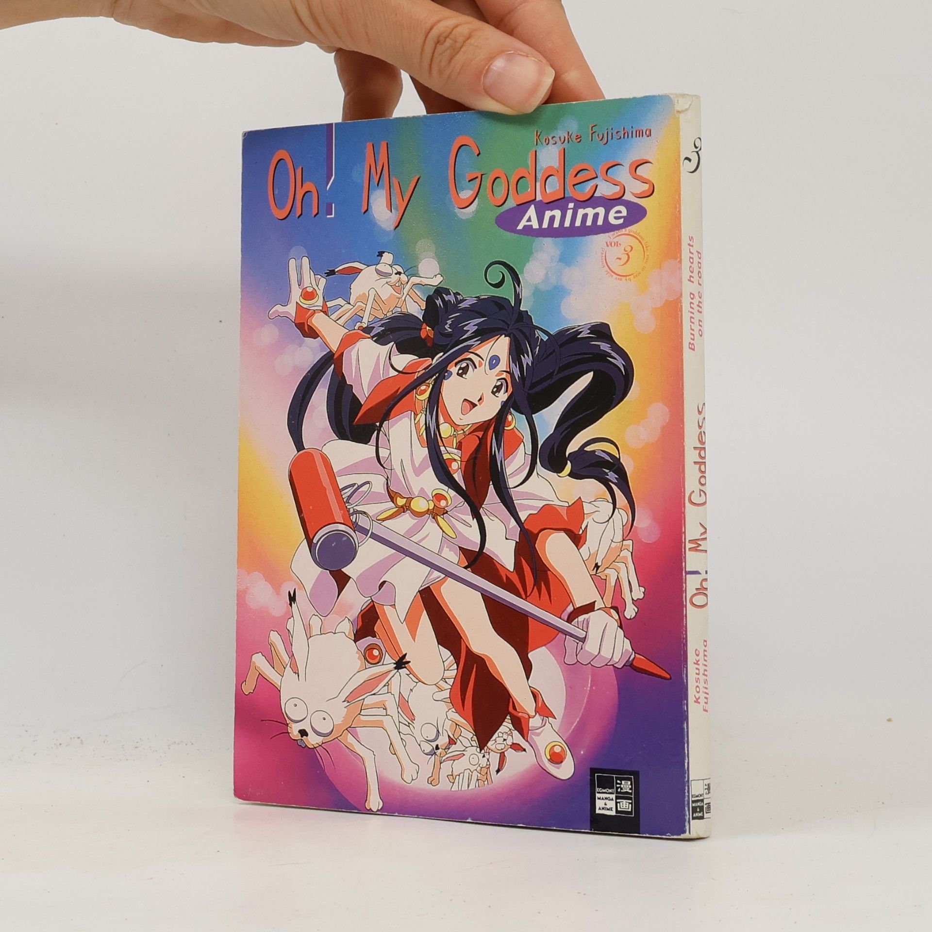 Kōsuke Fujishima Oh! my Goddess Anime Comic. Burning hearts on the road