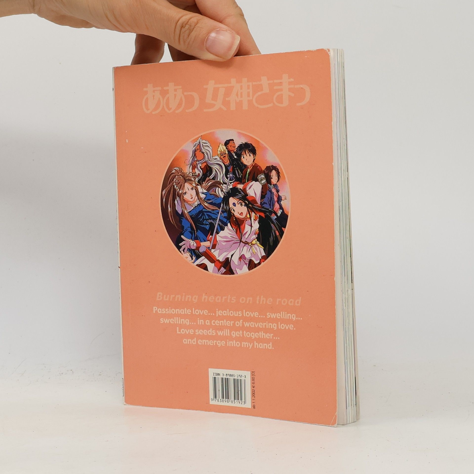 Kōsuke Fujishima Oh! my Goddess Anime Comic. Burning hearts on the road