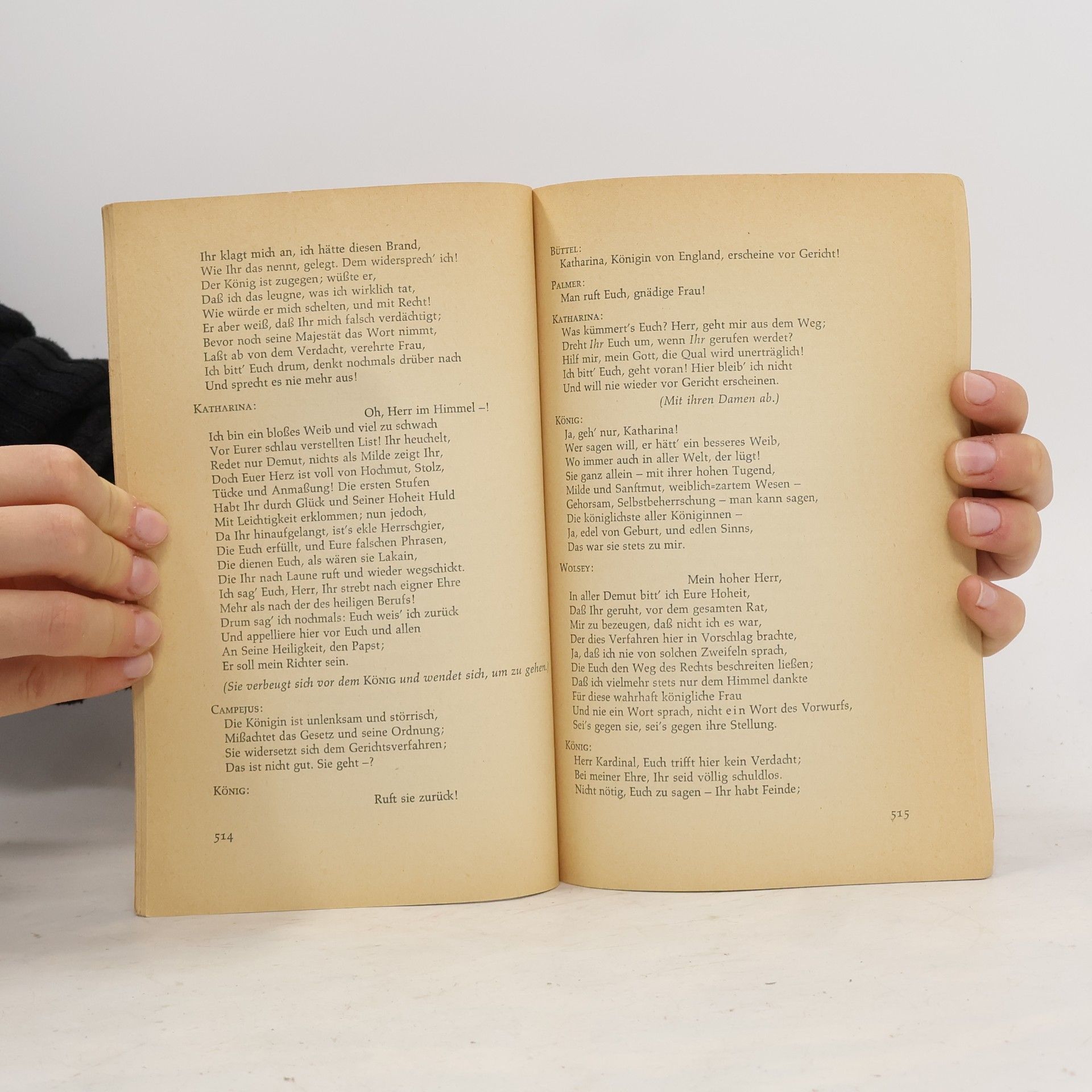 William Shakespeare König Heinrich VIII. und Sir Thomas More