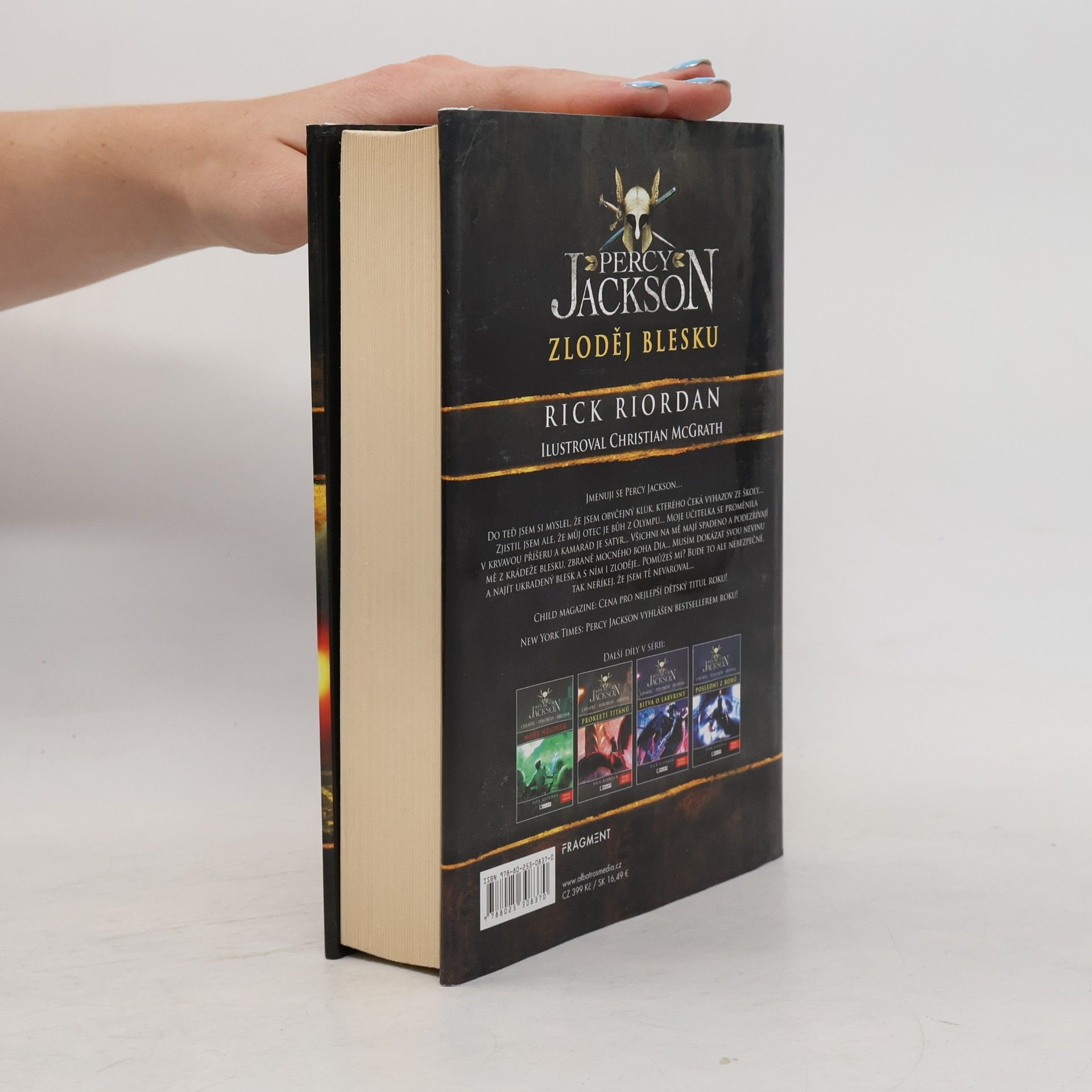 Rick Riordan Percy Jackson. Zloděj blesku