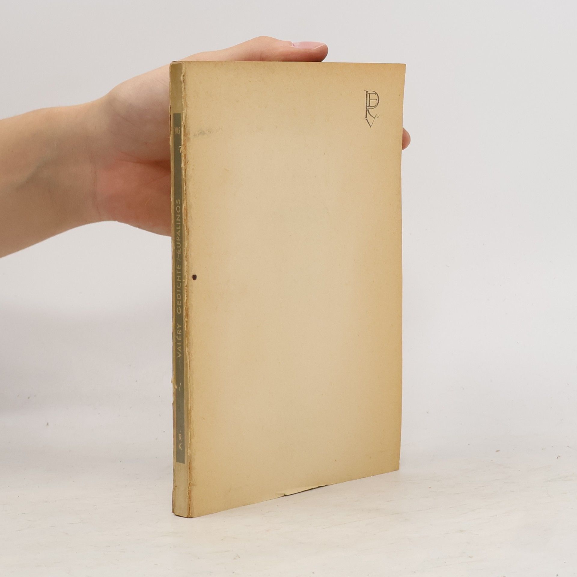 Paul Valéry Gedichte. Französisch und Deutsch - Die Seele und der Tanz - Eupalinos oder Der Architekt