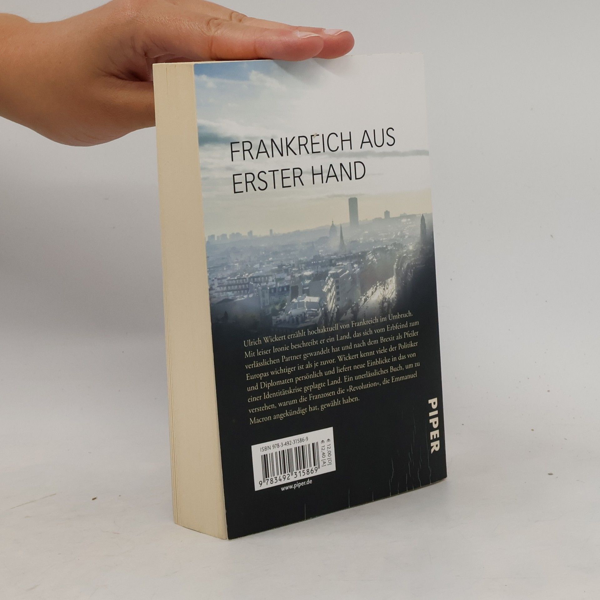 Ulrich Wickert Frankreich muss man lieben, um es zu verstehen