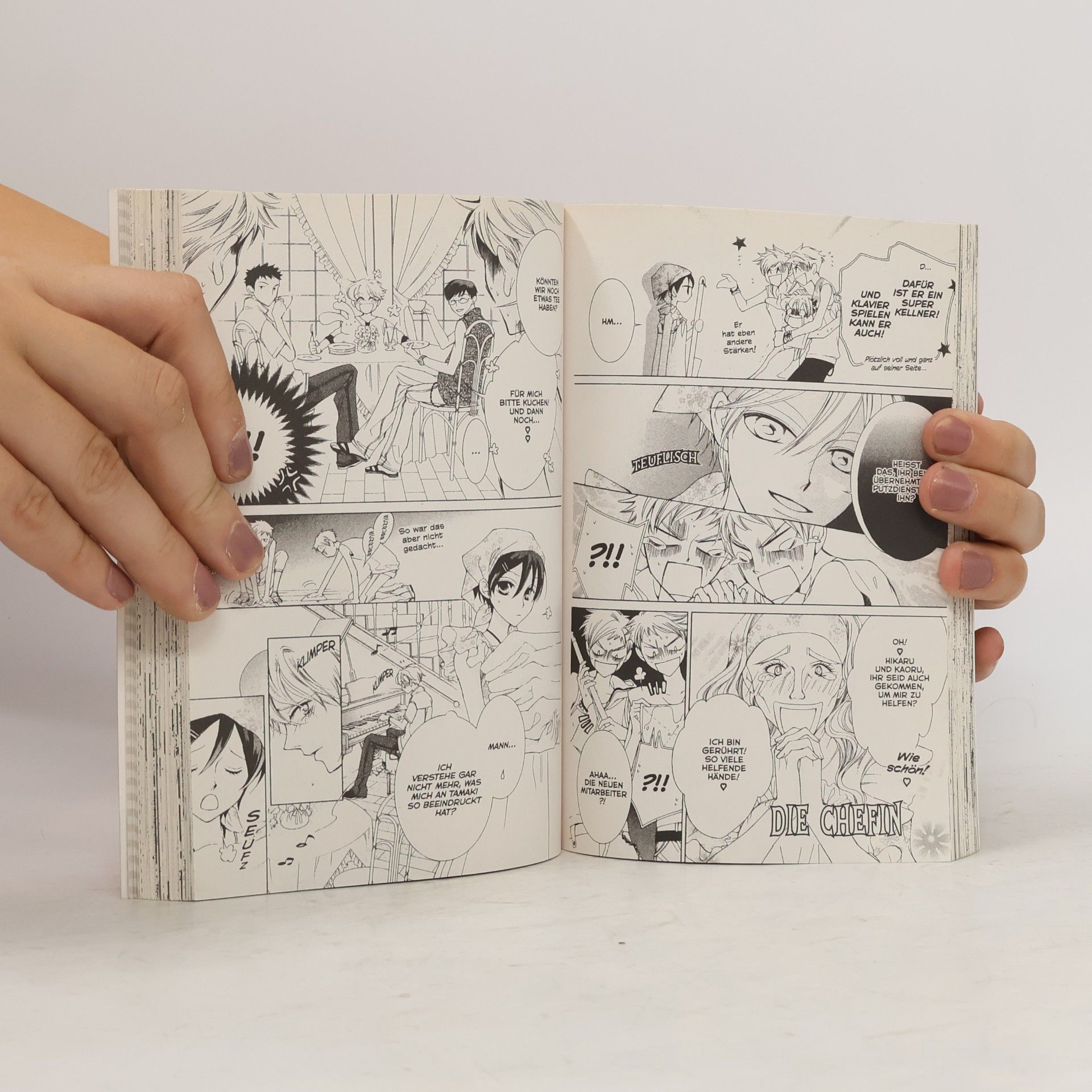 Hartmut Klotzbücher Ouran High School Host Club 10