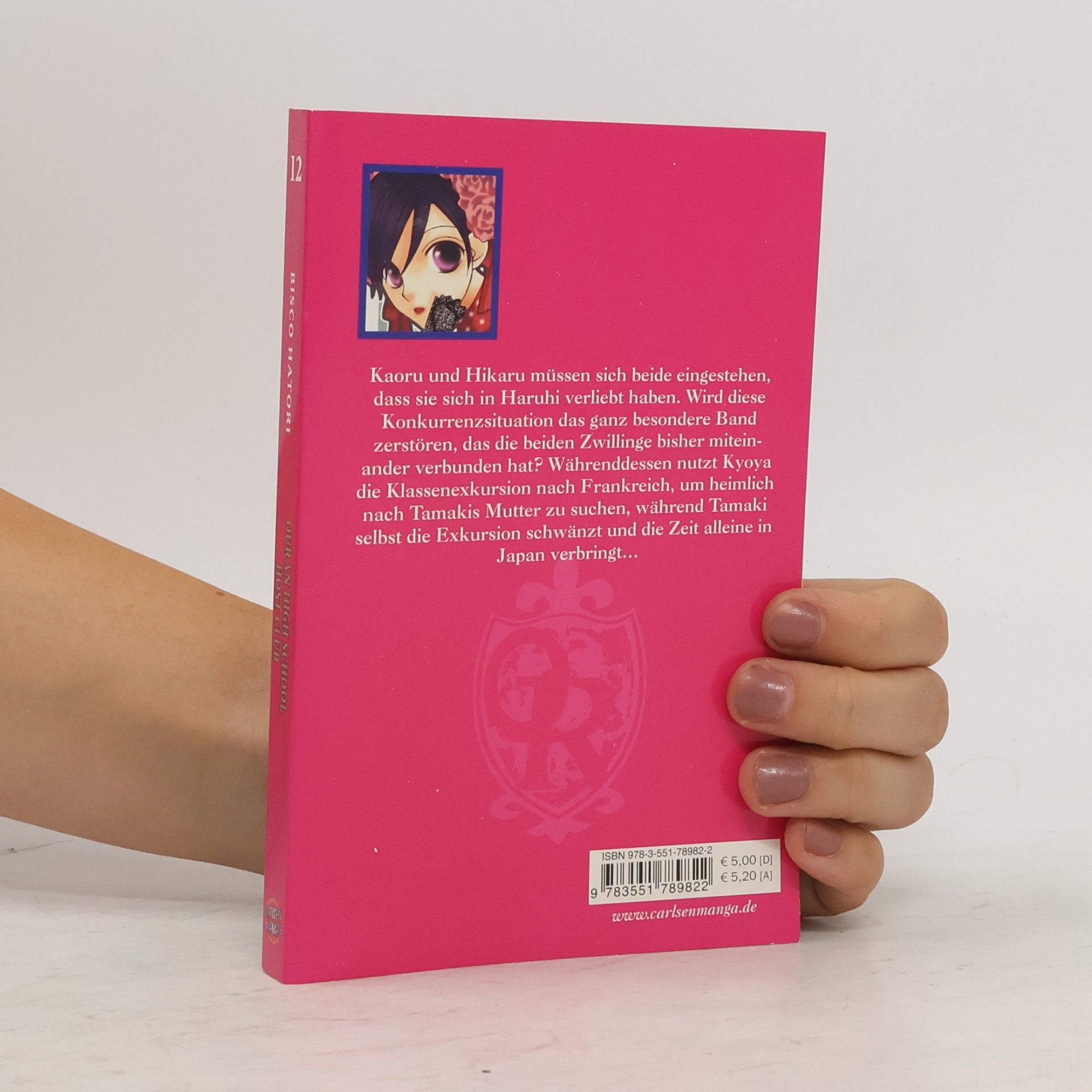 Hartmut Klotzbücher Ouran High School Host Club 12