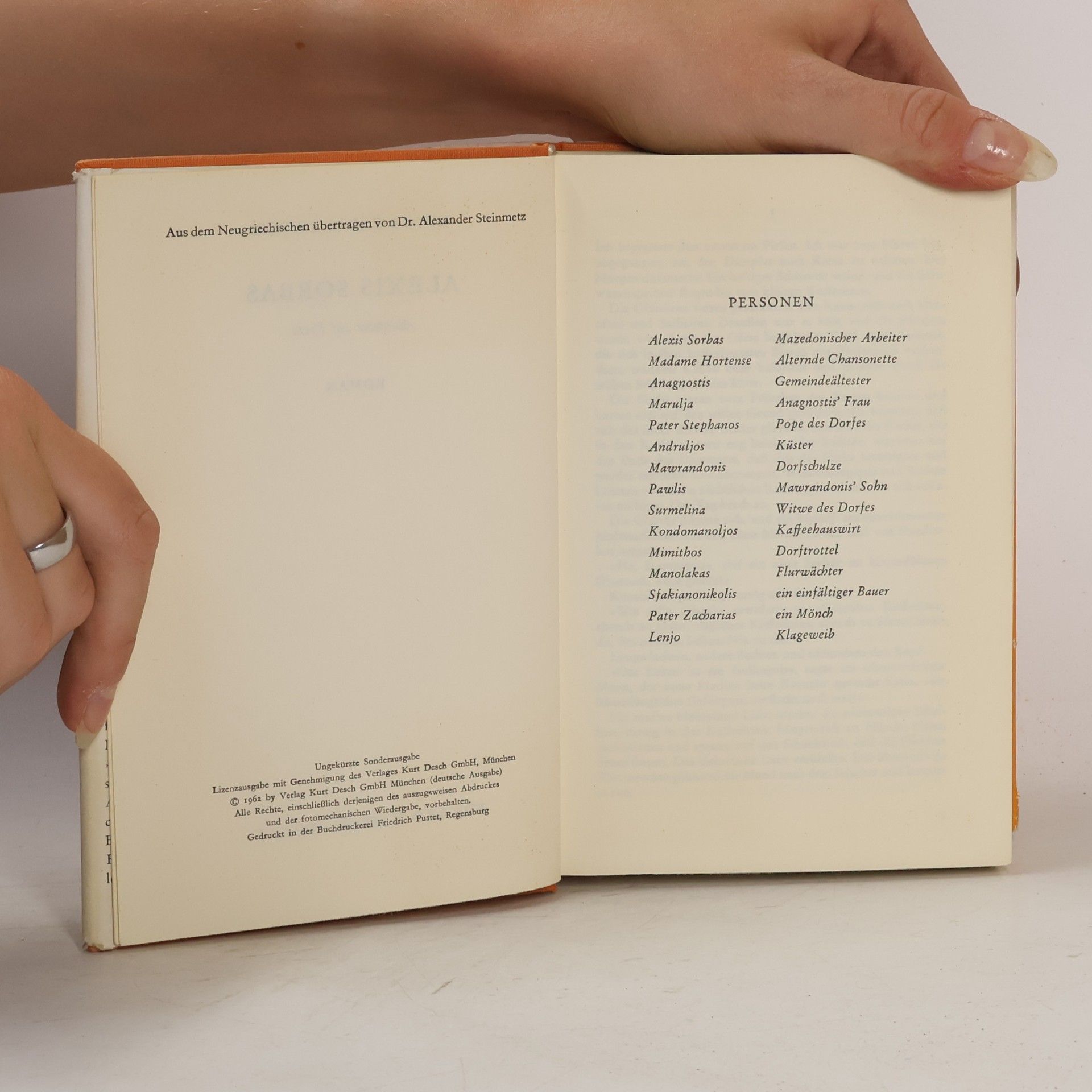 Nikos Kazantzakis Alexis Sorbas