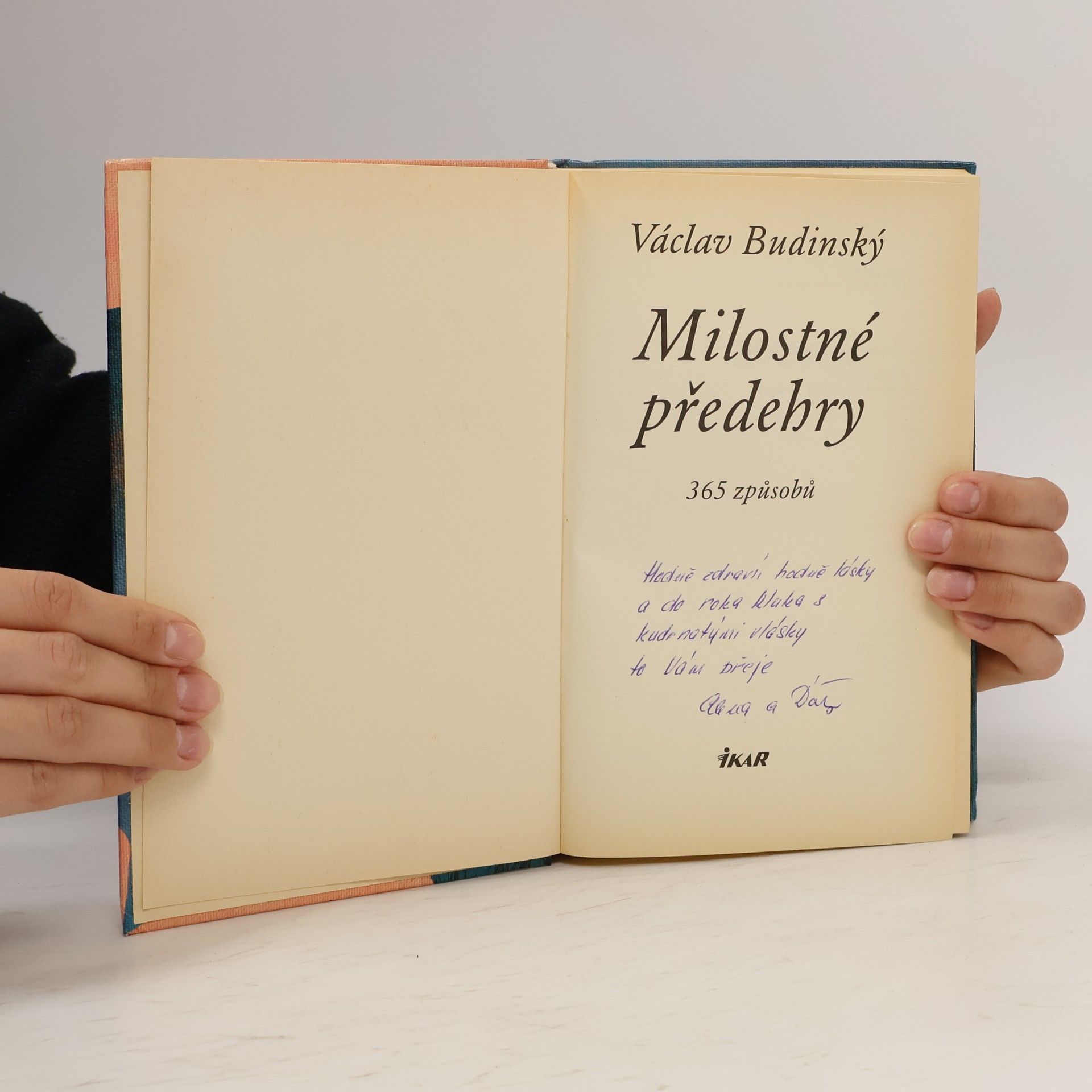 Václav Budinský Milostné předehry. 365 způsobů