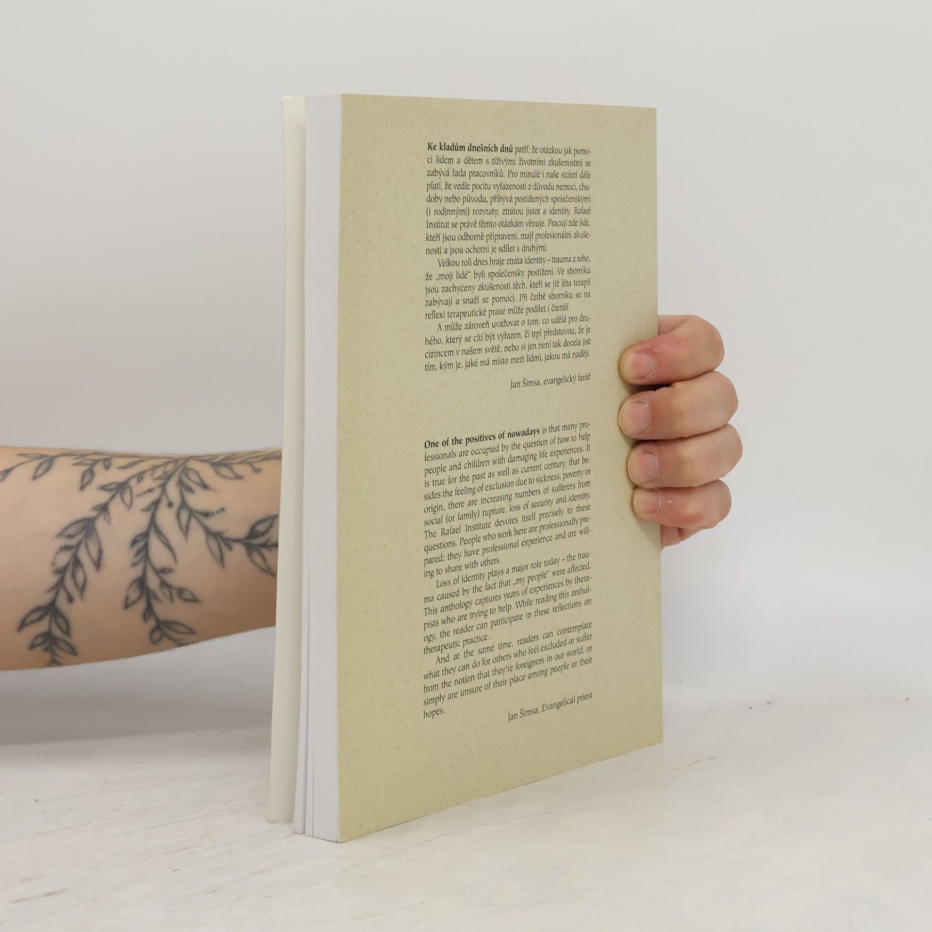 Jiří Eliška Trauma, řád, identita. Trauma, order, identity