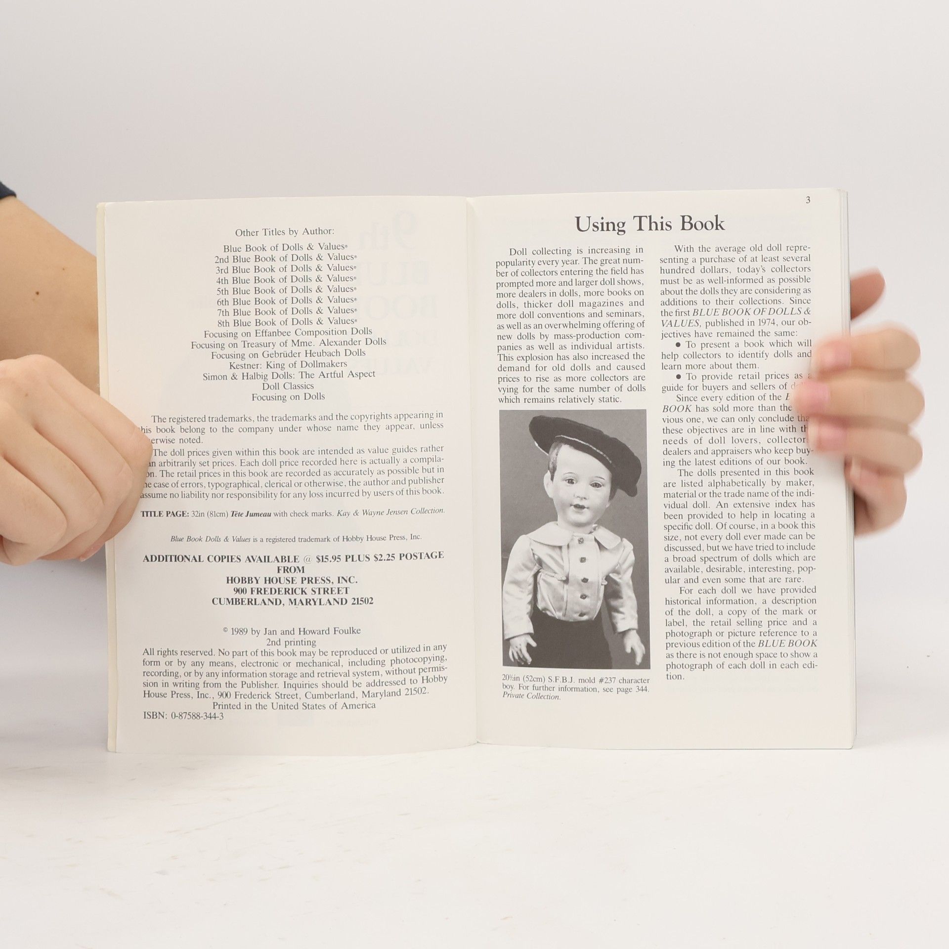 Jan Foulke Blue Book of Dolls and Values