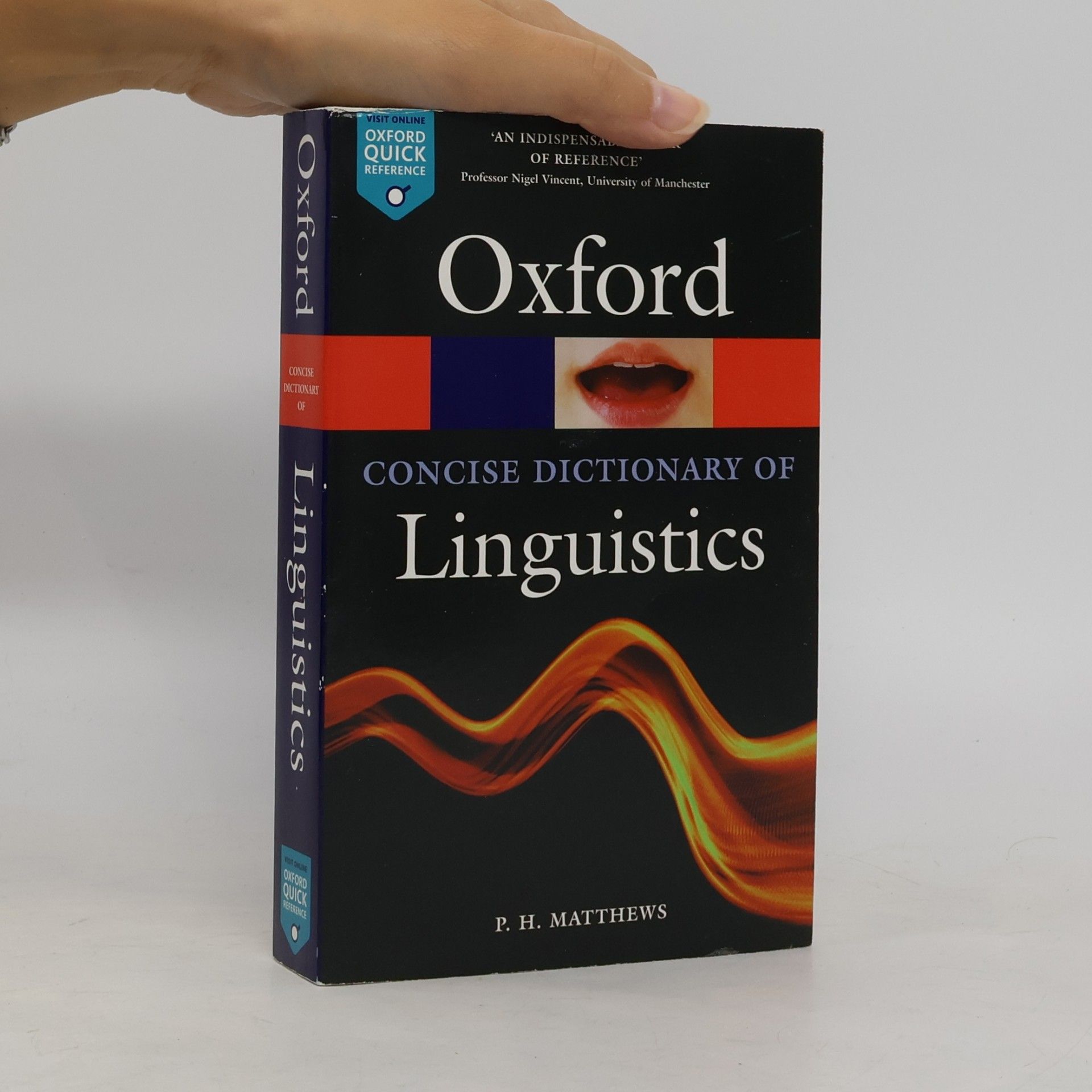 Peter Matthews The Concise Oxford Dictionary of Linguistics