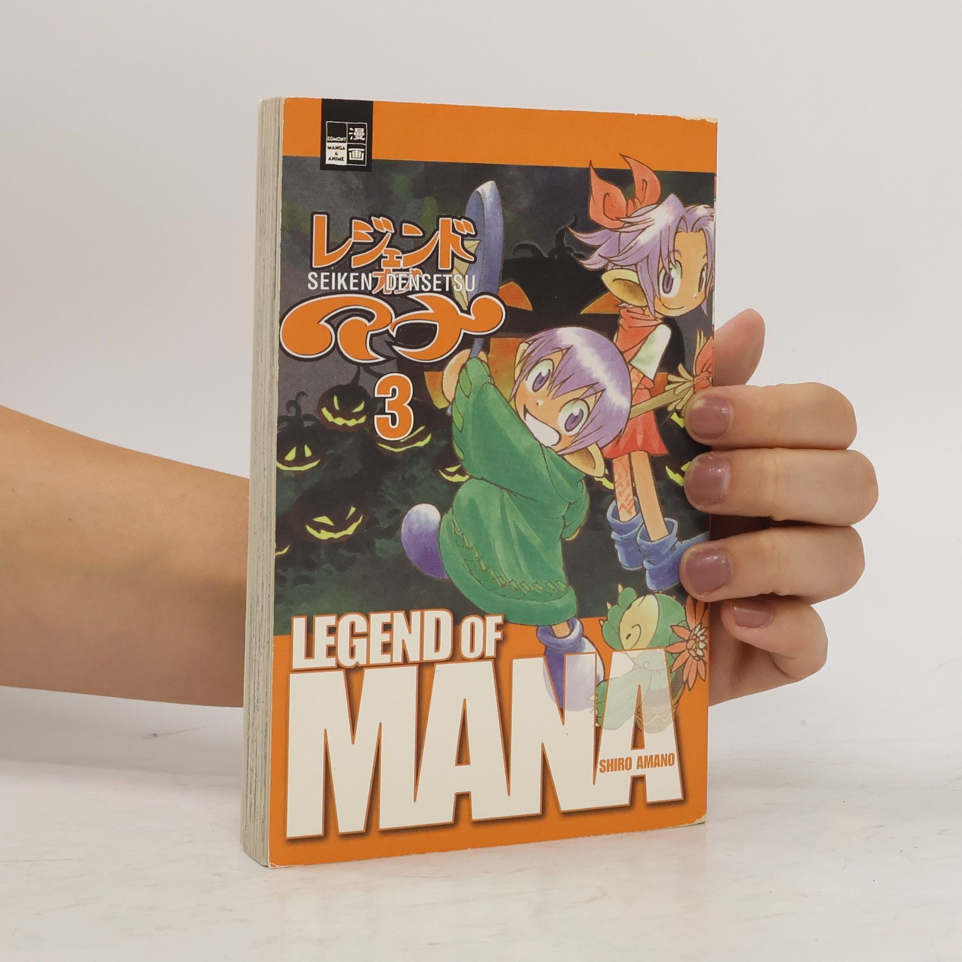 Shiro Amano Legend of Mana. Bd.3. Comic-Adaption zum Konsolenspiel 'Seiken Denetsu'