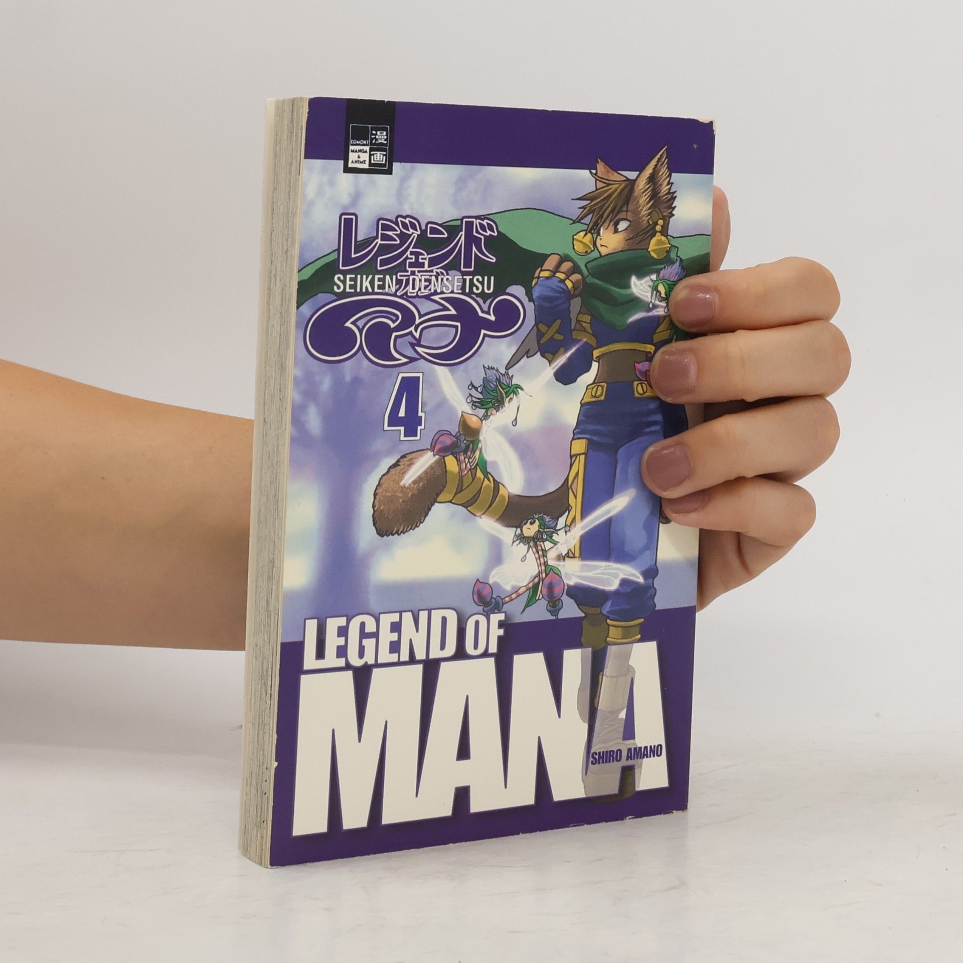 Shiro Amano Legend of Mana. Bd.4. Comic-Adaption zum Konsolenspiel 'Seiken Denetsu' .