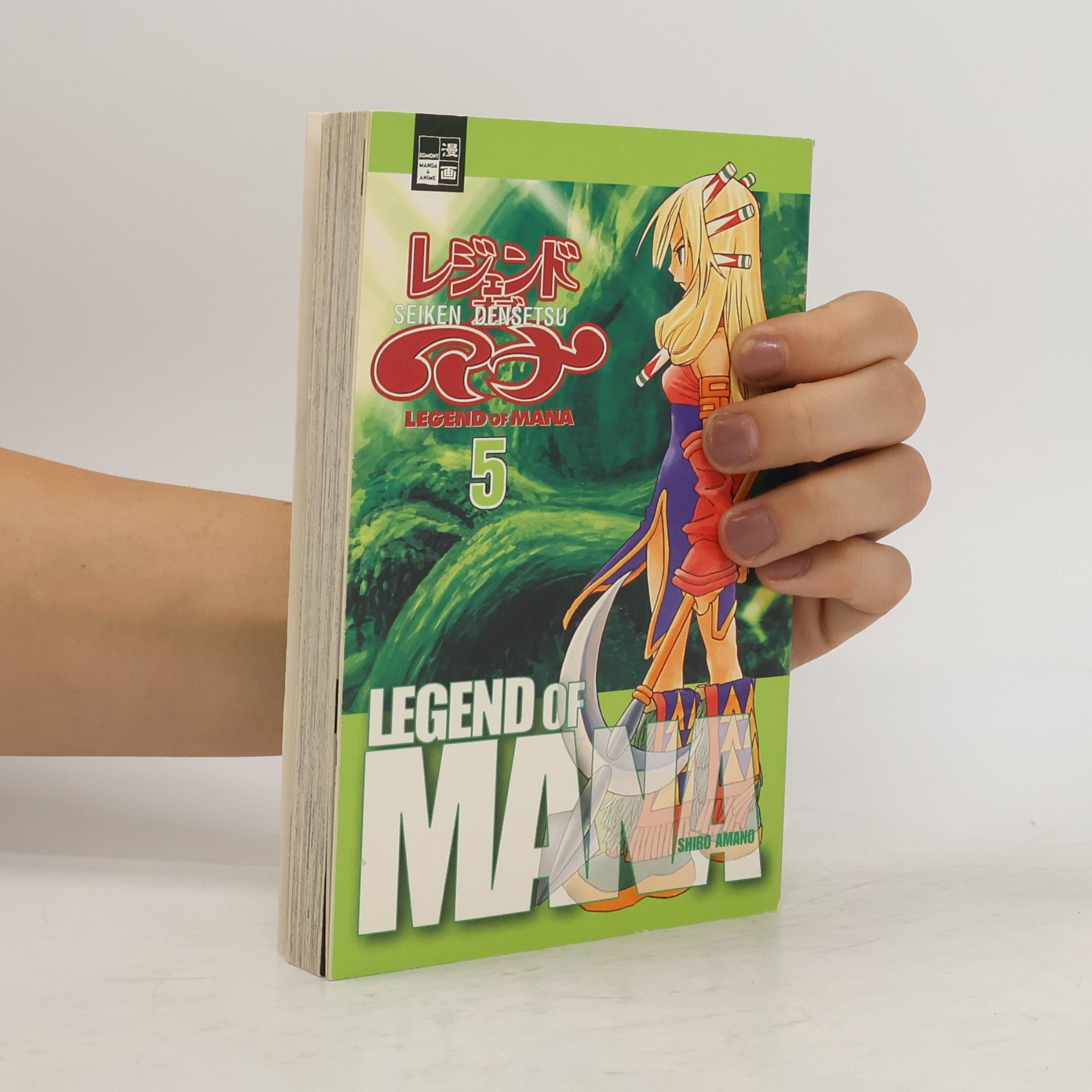 Shiro Amano Legend of Mana. Bd.5. Comic-Adaption zum Konsolenspiel 'Seiken Denetsu' .