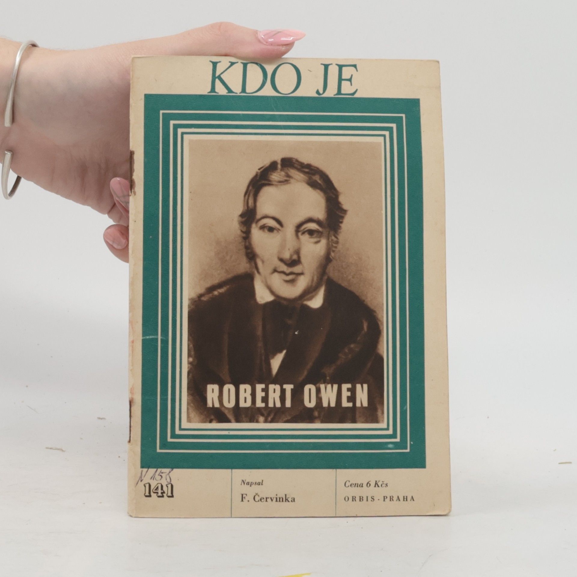 František Červinka Kdo je Robert Owen