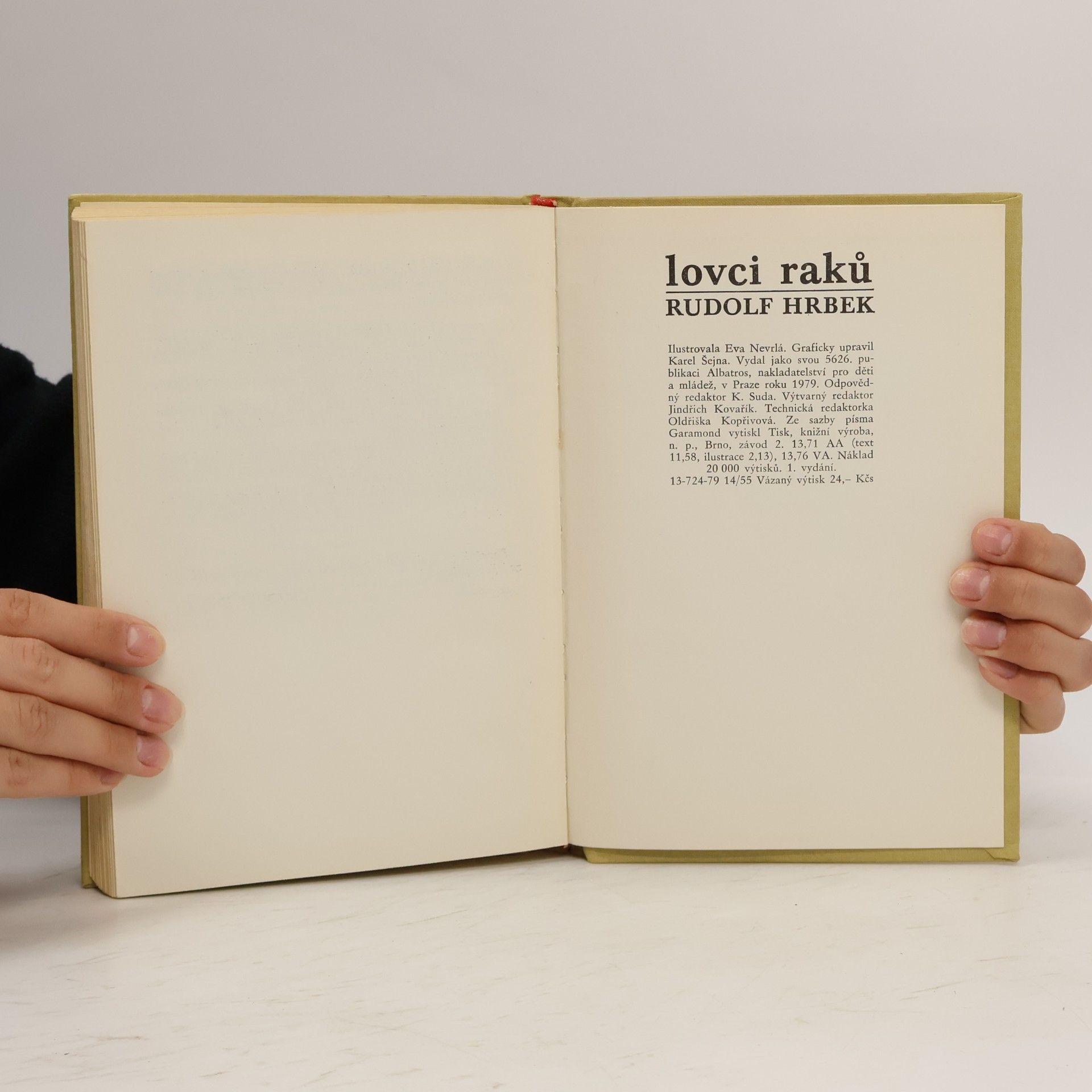 Rudolf Hrbek Lovci raků