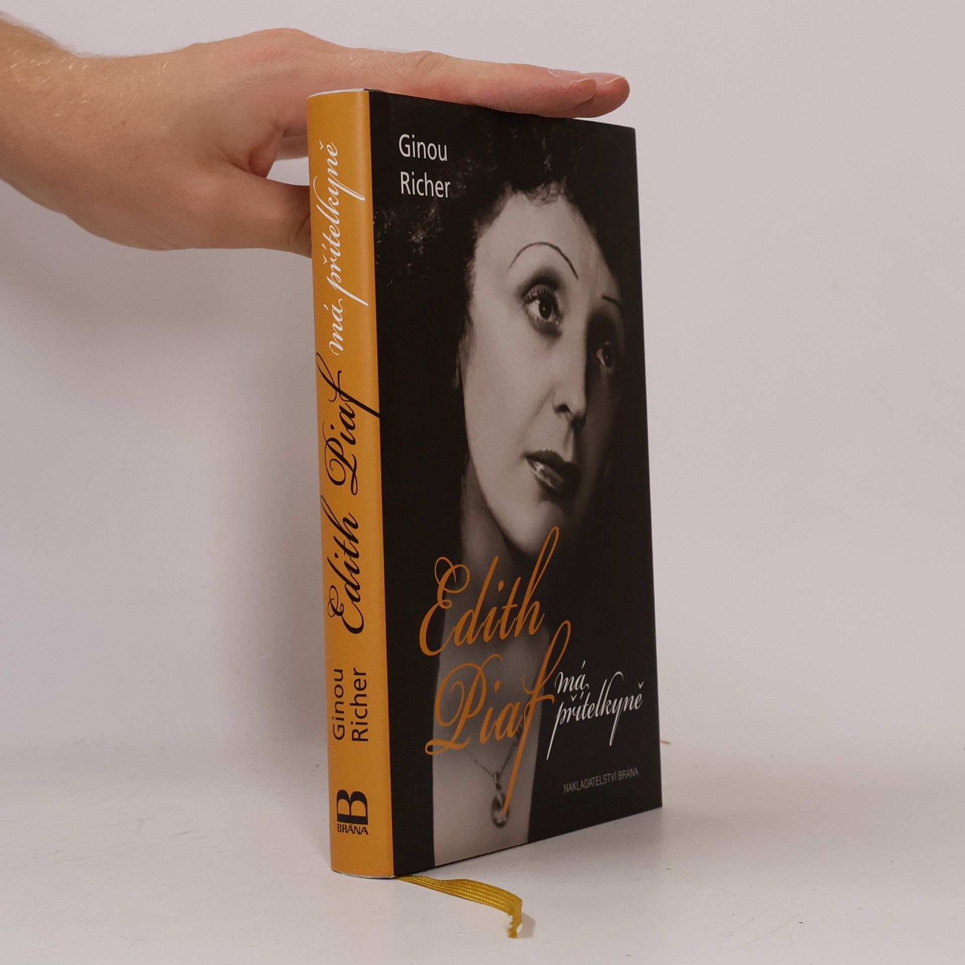 Ginou Richer Edith Piaf, má přítelkyně