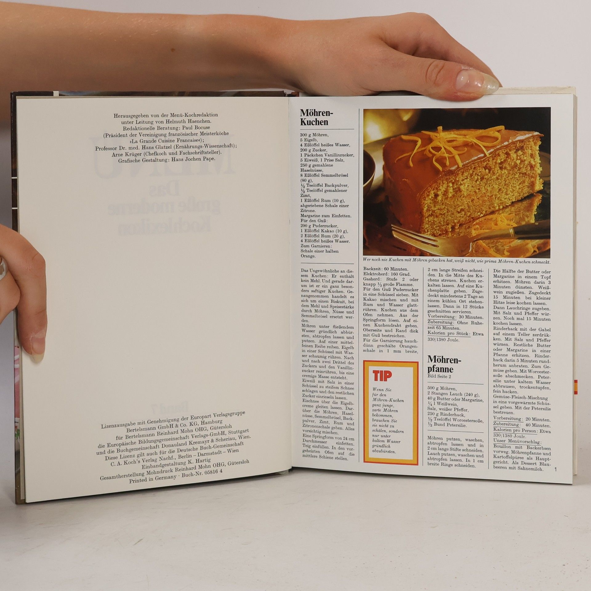 Autorenkollektiv Menu 7. Das große moderne Kochlexikon